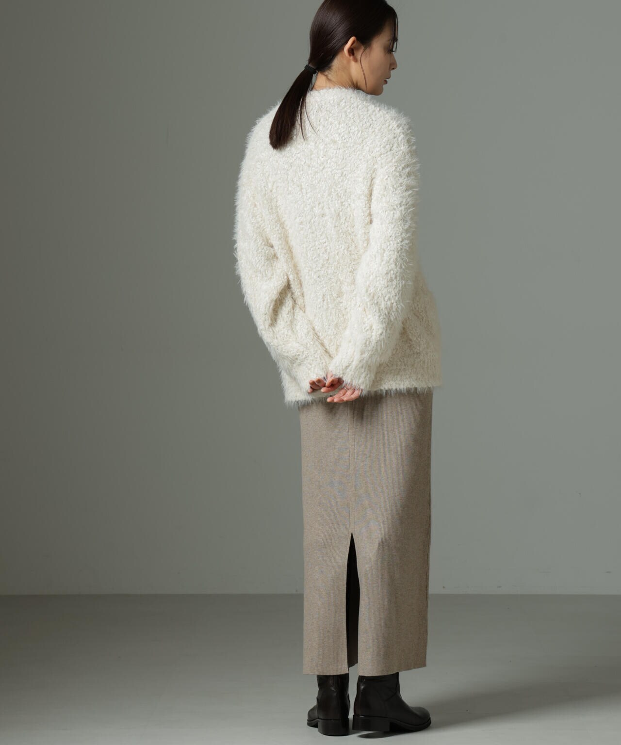 ファンシーシャギーカーディガン 6694222334