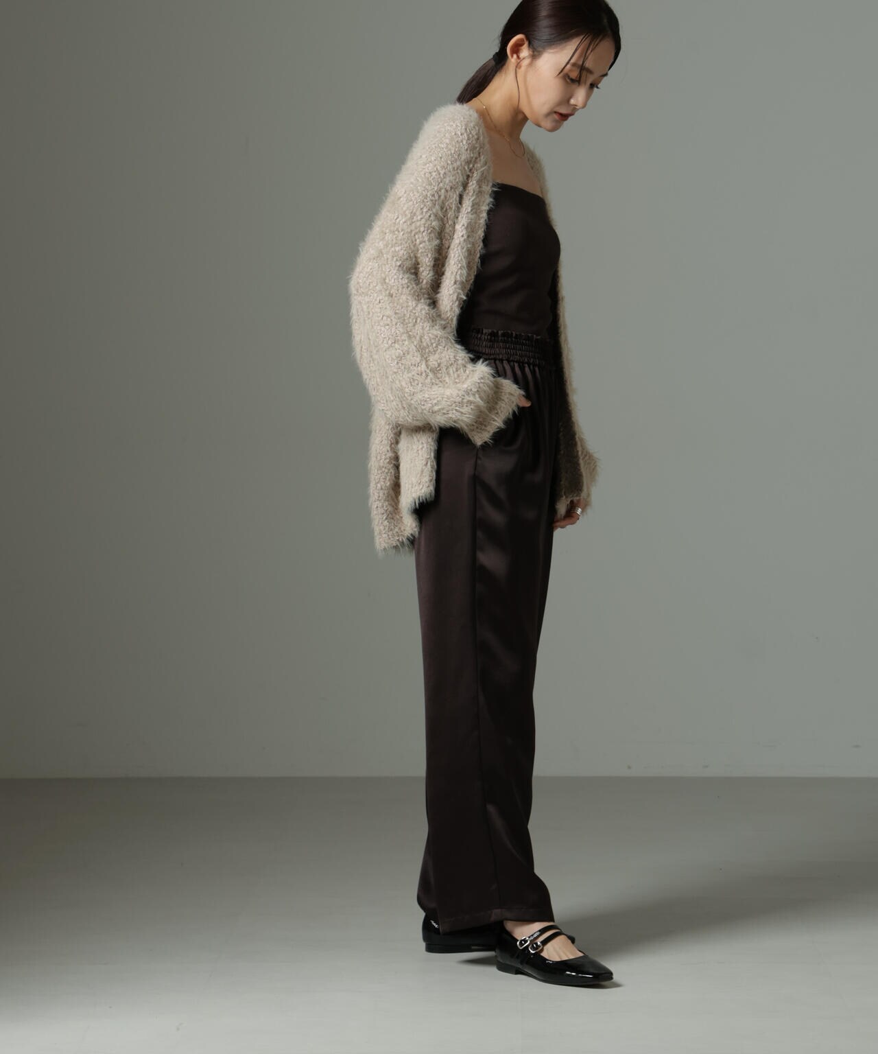 ファンシーシャギーカーディガン 6694222334