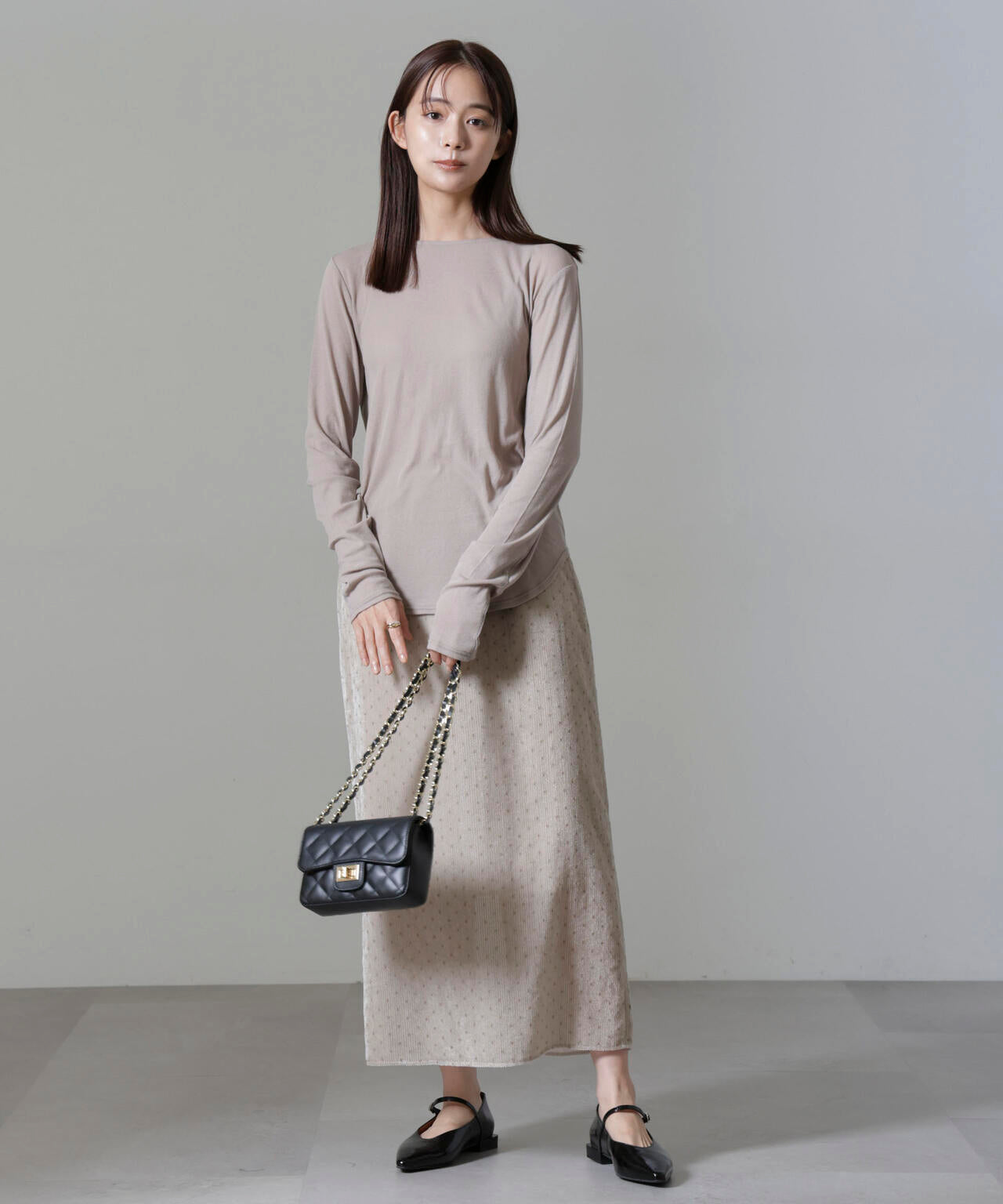 シアーガーゼボートネックトップス 6694223306