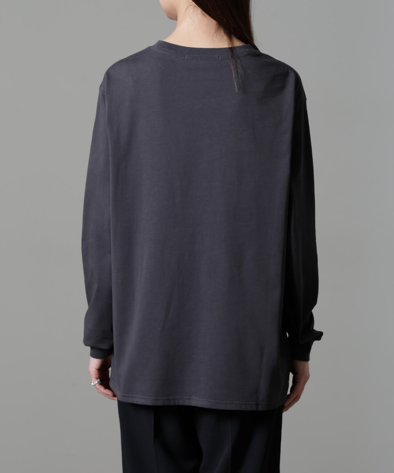 レタードロゴプリントロングスリーブTシャツ 6694223307