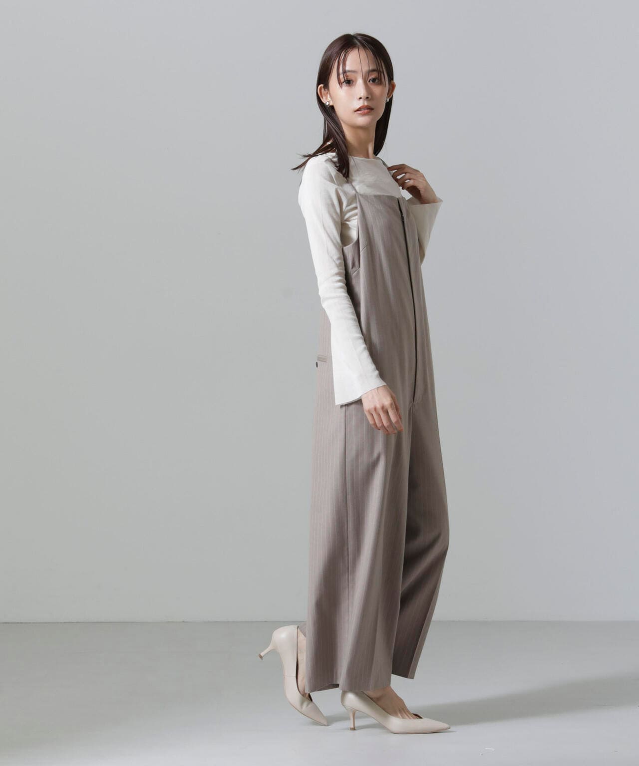 フレアスリーブメッシュトップス 6694223310