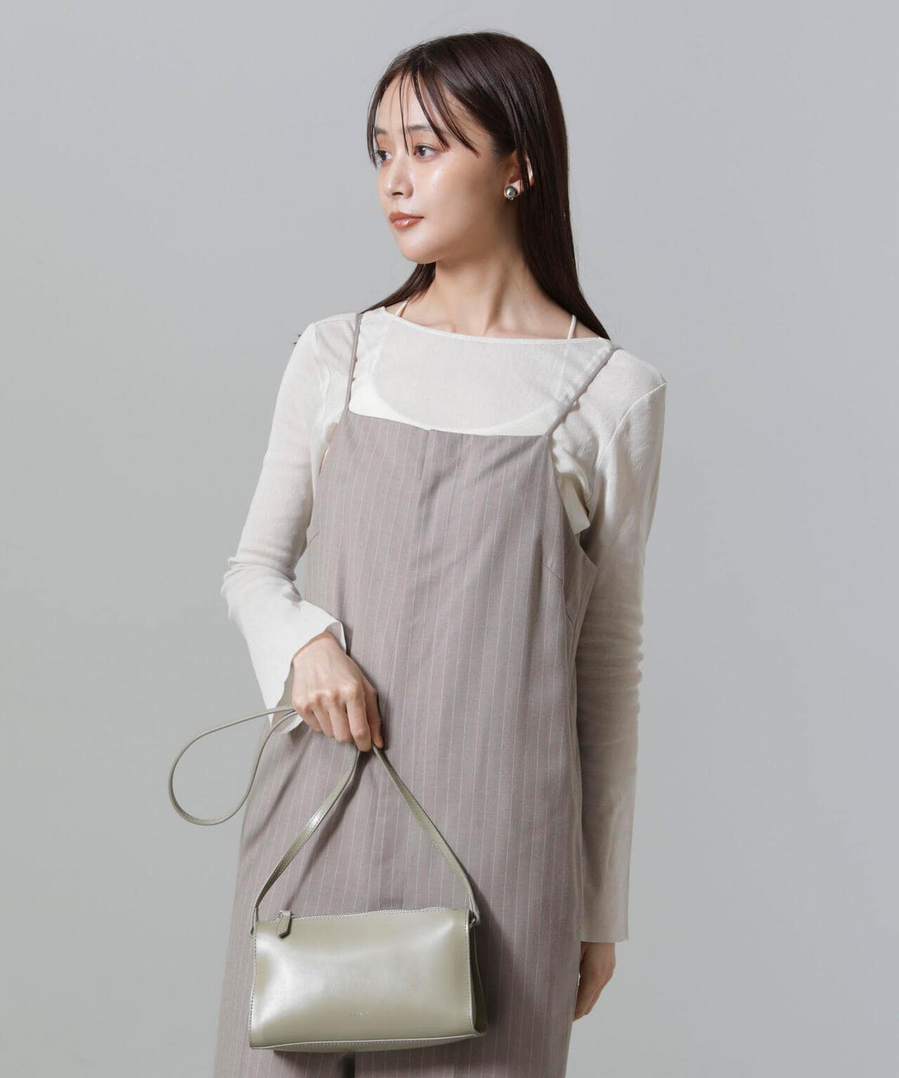 フレアスリーブメッシュトップス 6694223310