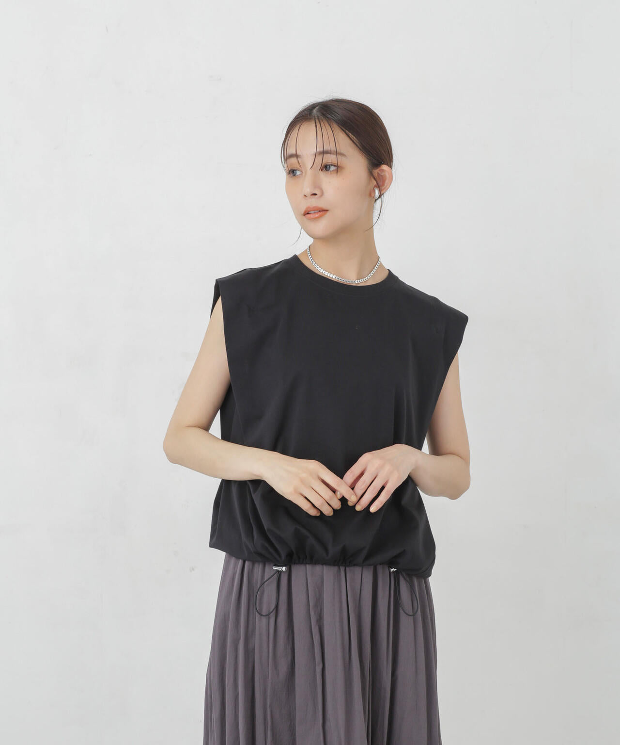 Polygiene ドロストカットトップス 6694224301