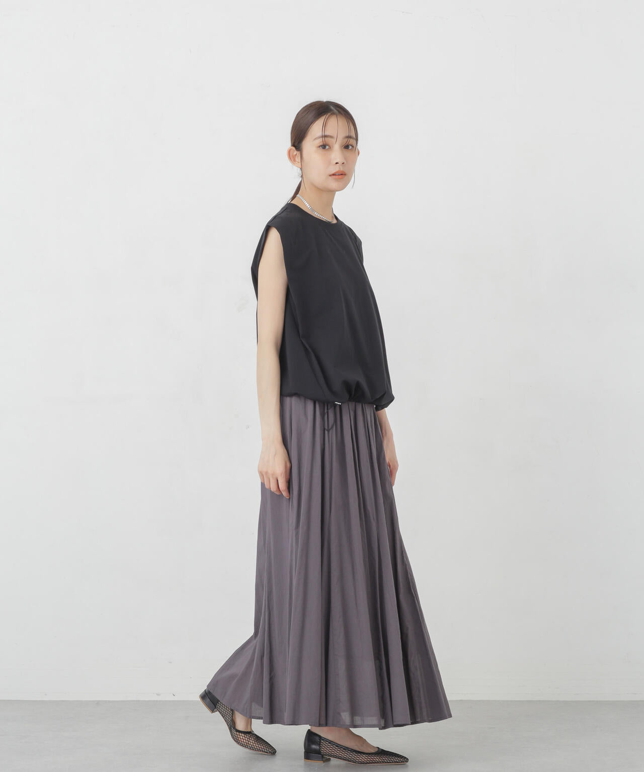 Polygiene ドロストカットトップス 6694224301