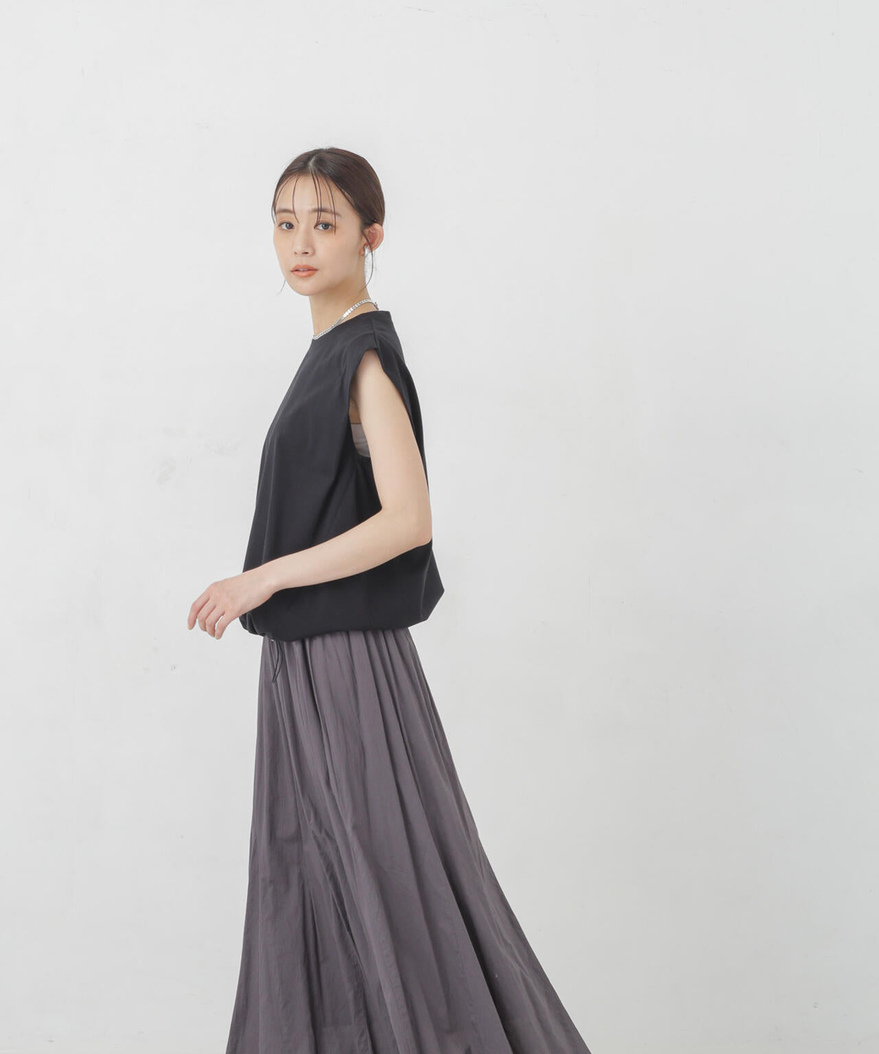 Polygiene ドロストカットトップス 6694224301