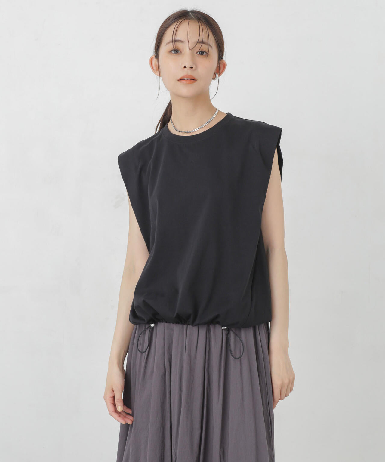 Polygiene ドロストカットトップス 6694224301