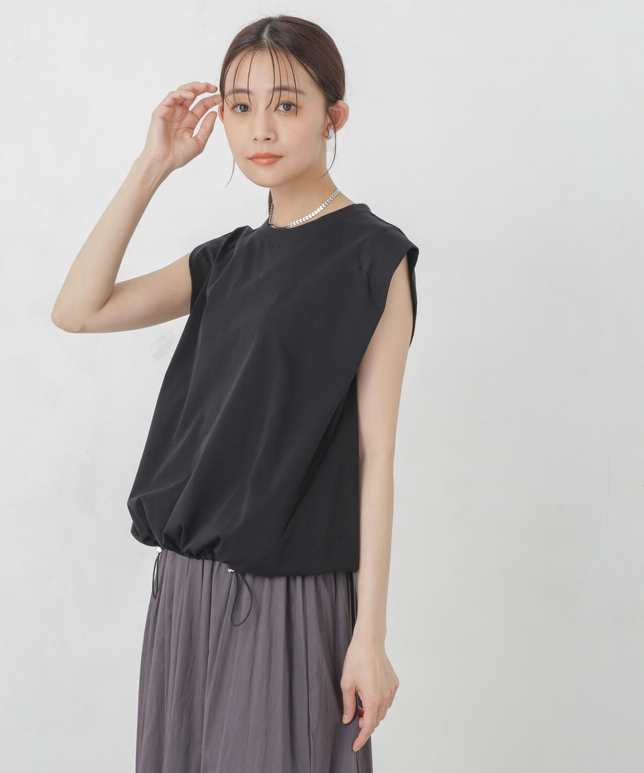 Polygiene ドロストカットトップス 6694224301