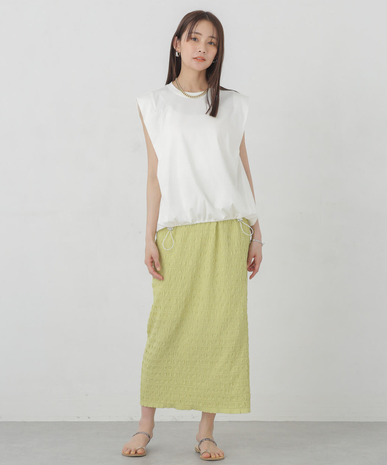 Polygiene ドロストカットトップス 6694224301