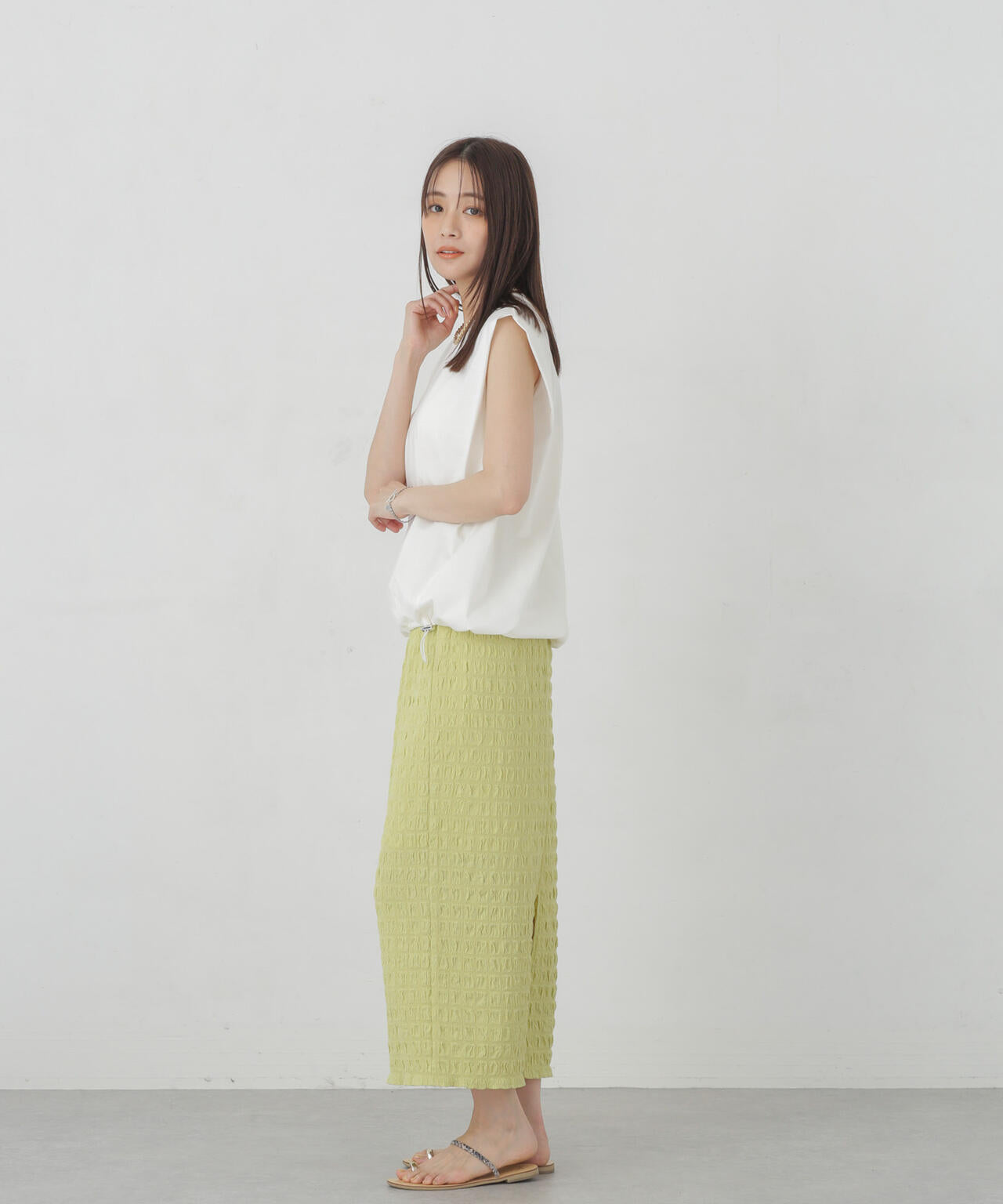 Polygiene ドロストカットトップス 6694224301