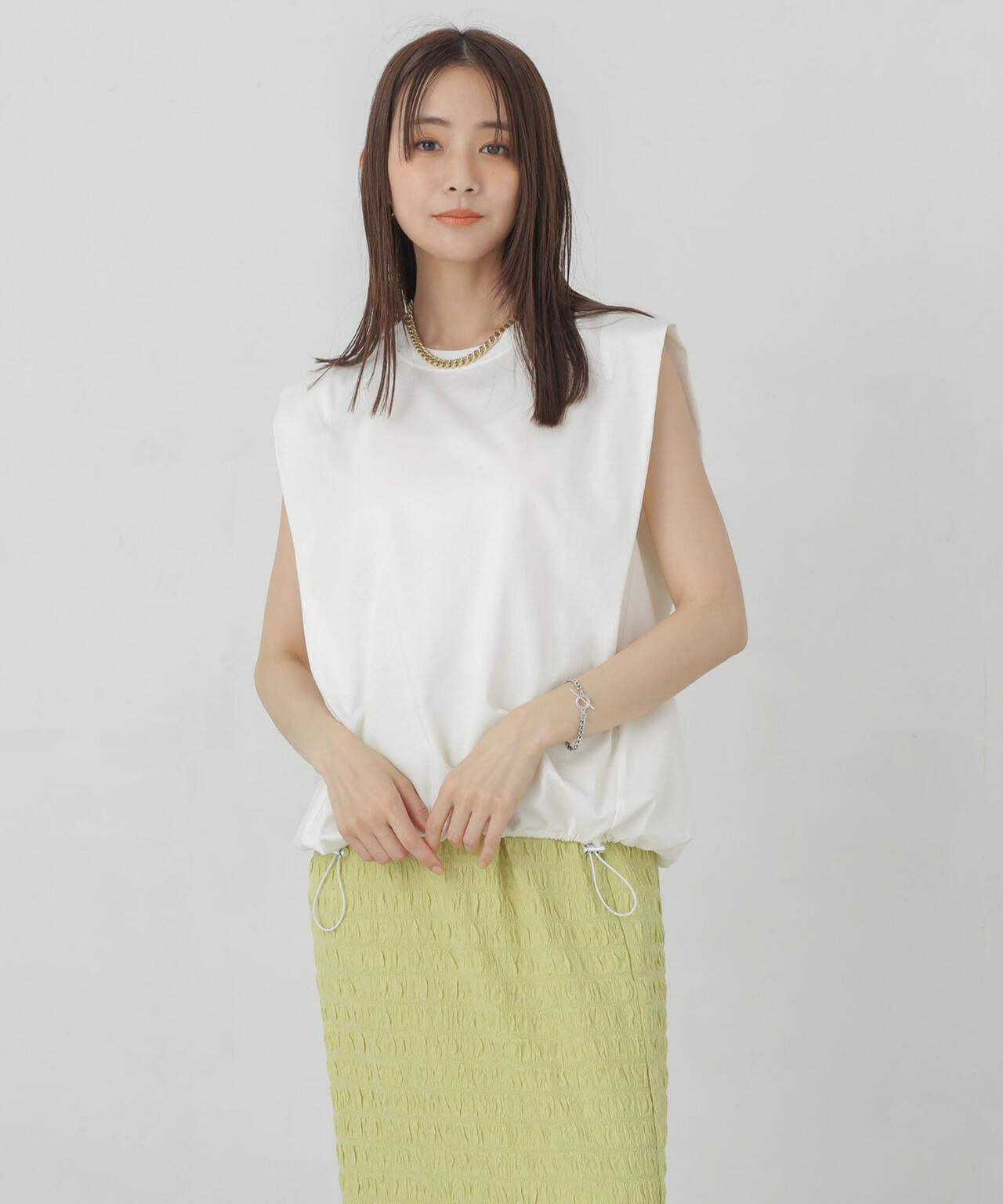 Polygiene ドロストカットトップス 6694224301