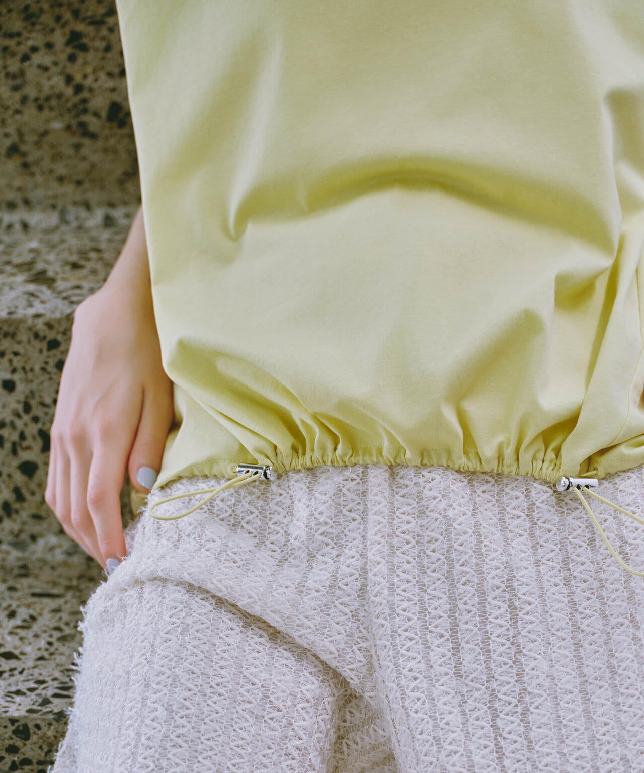 Polygiene ドロストカットトップス 6694224301