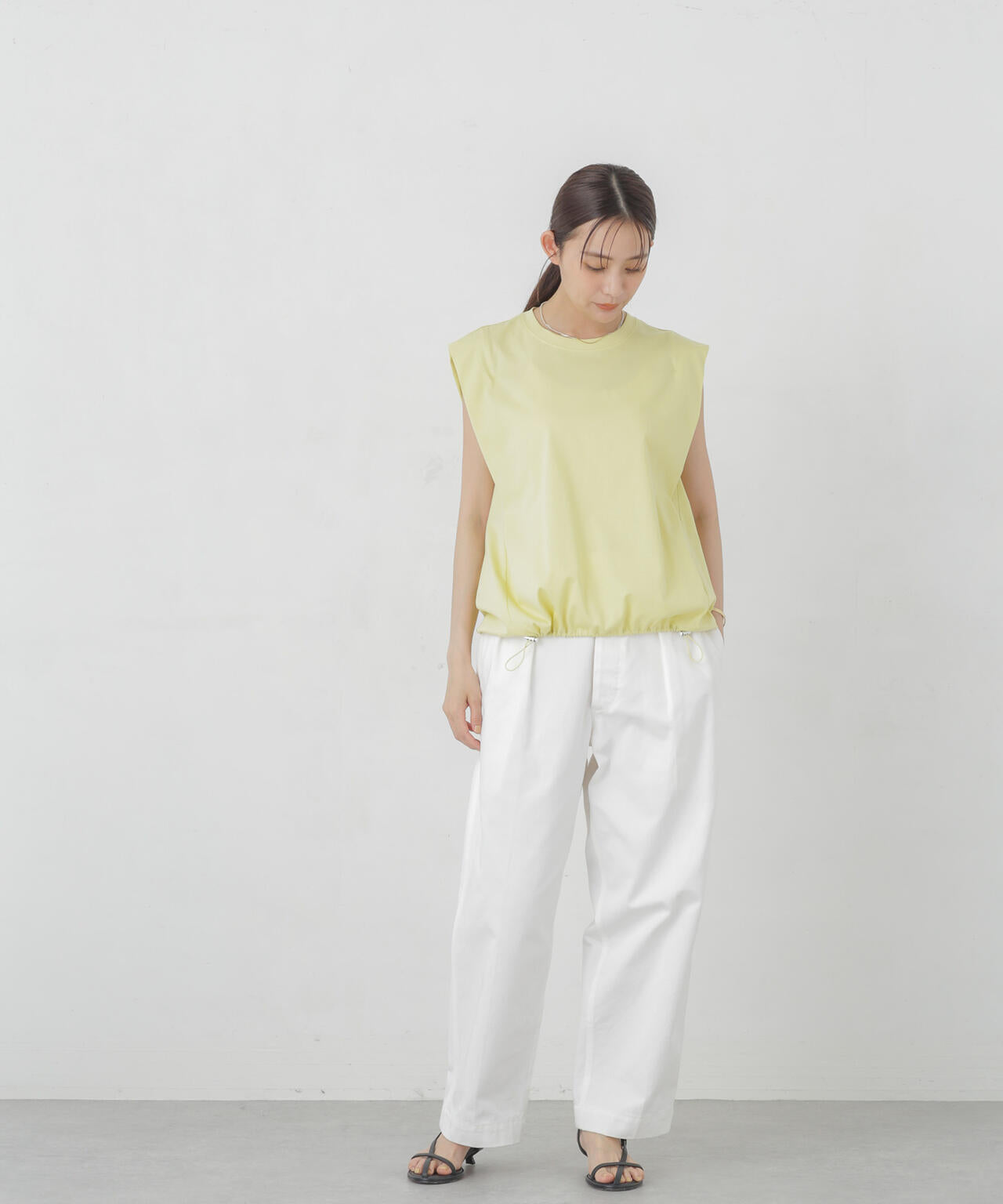 Polygiene ドロストカットトップス 6694224301