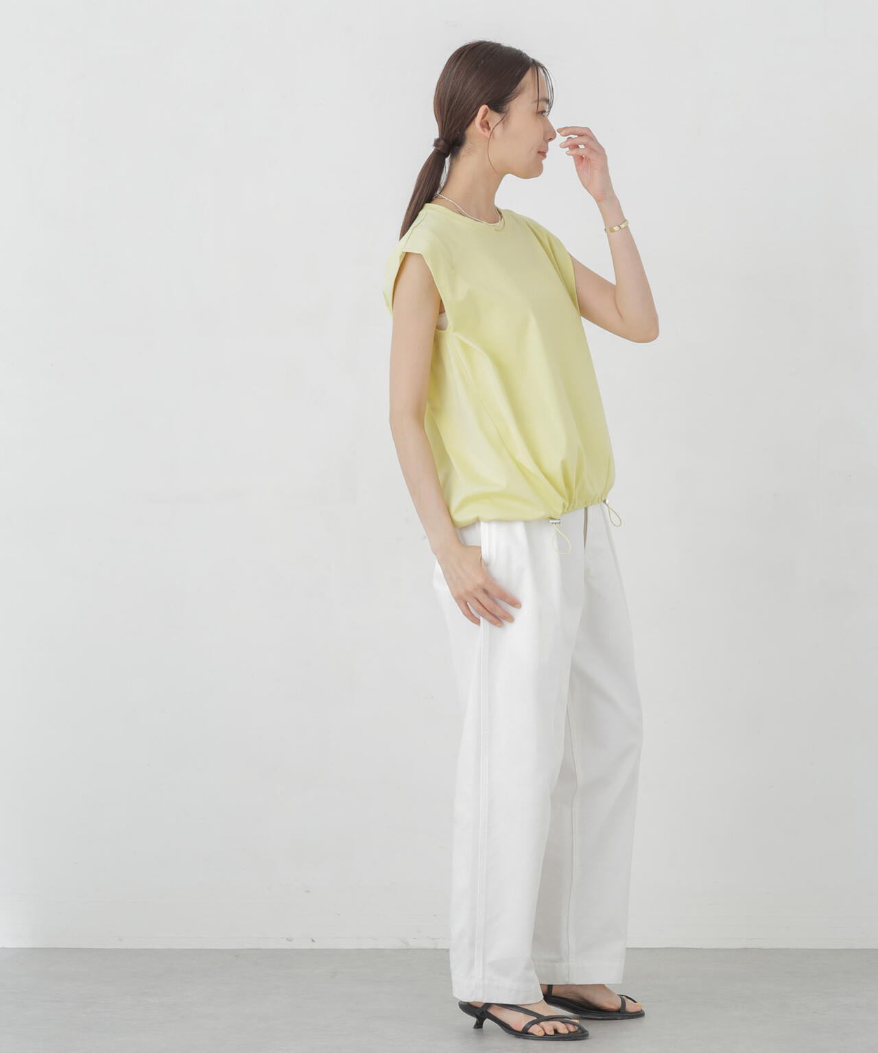 Polygiene ドロストカットトップス 6694224301