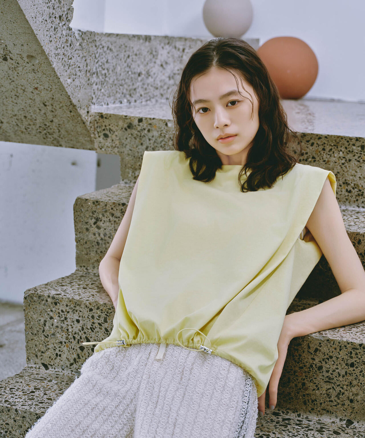 Polygiene ドロストカットトップス 6694224301