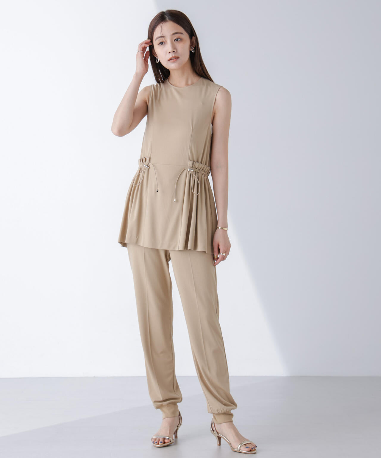 AtPARK&DAILYWEAR/サイドドロストトップス(セットアップ可) 6694224306