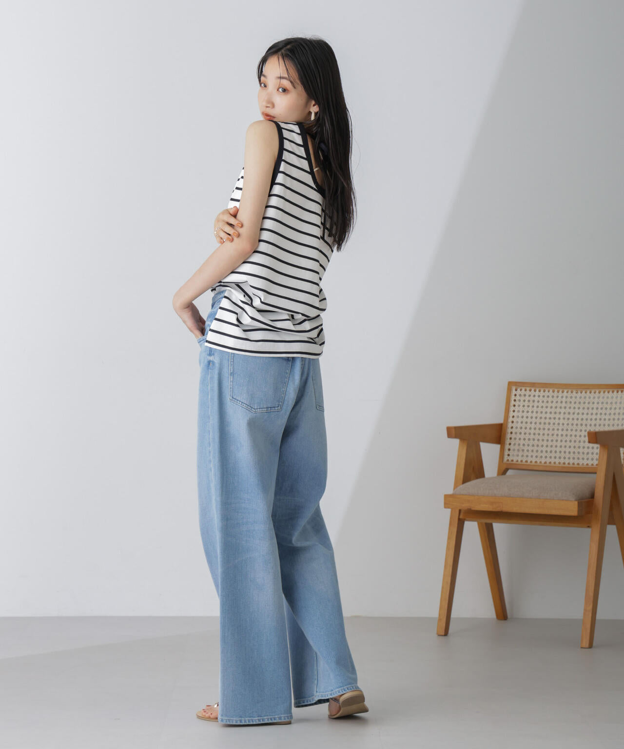 ホルターネックノースリーブプルオーバー 6694224309