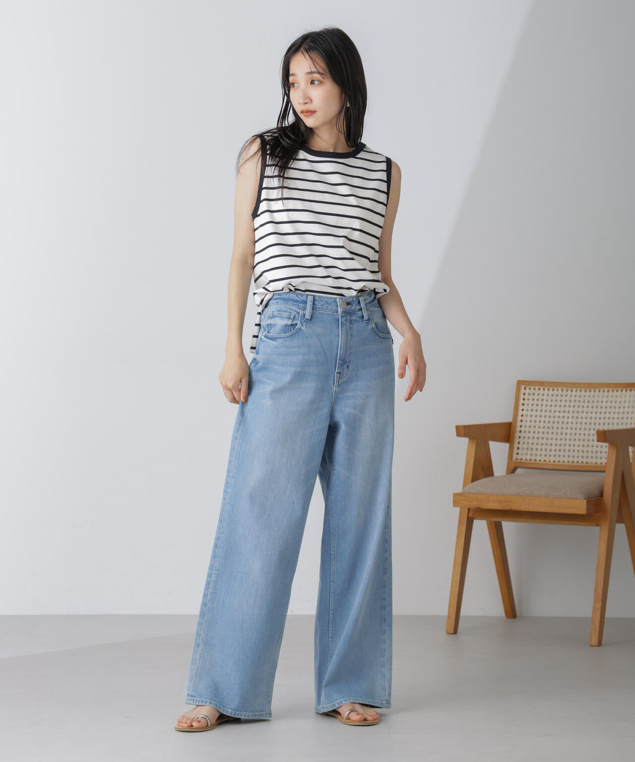 ホルターネックノースリーブプルオーバー 6694224309