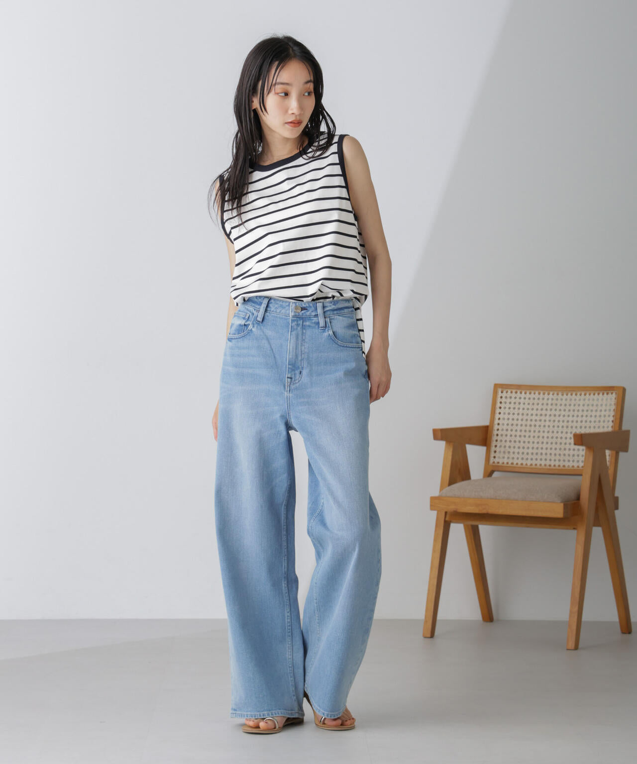 ホルターネックノースリーブプルオーバー 6694224309