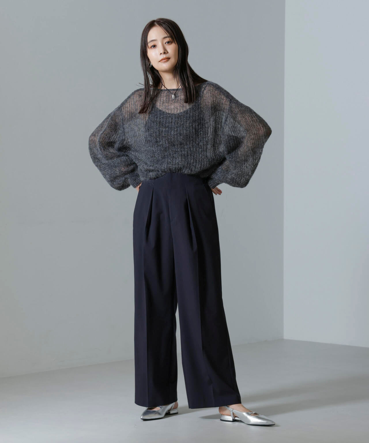 ドライウェザーストレッチ インタックワイドパンツ(セットアップ可) 6694227302