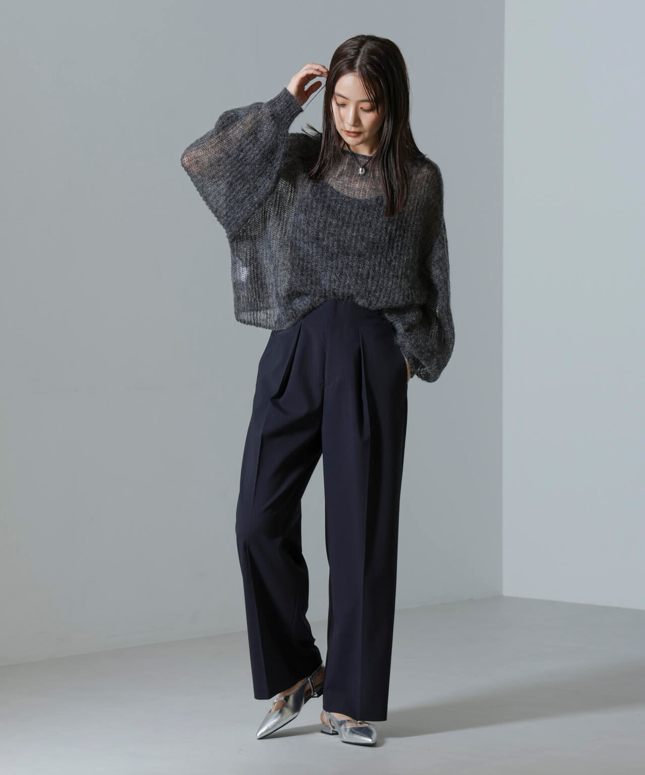 ドライウェザーストレッチ インタックワイドパンツ(セットアップ可) 6694227302