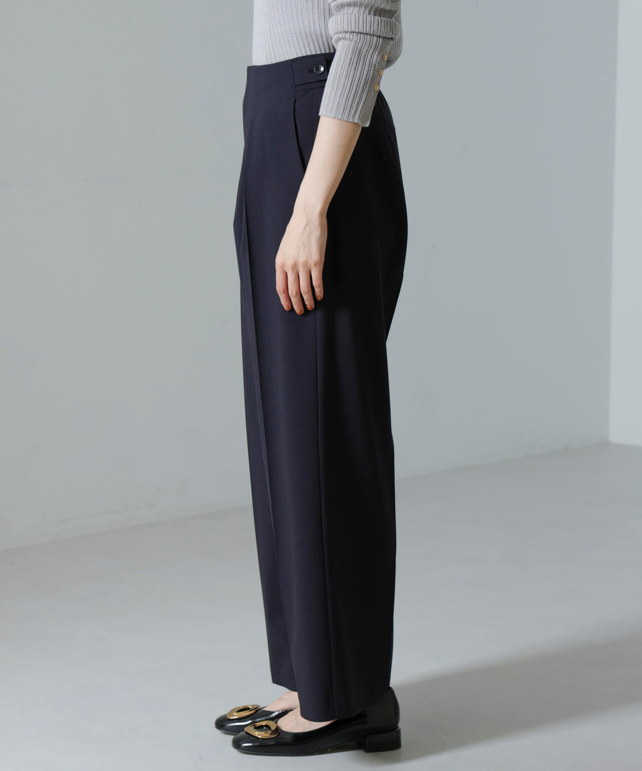 ドライウェザーストレッチ インタックワイドパンツ(セットアップ可) 6694227302