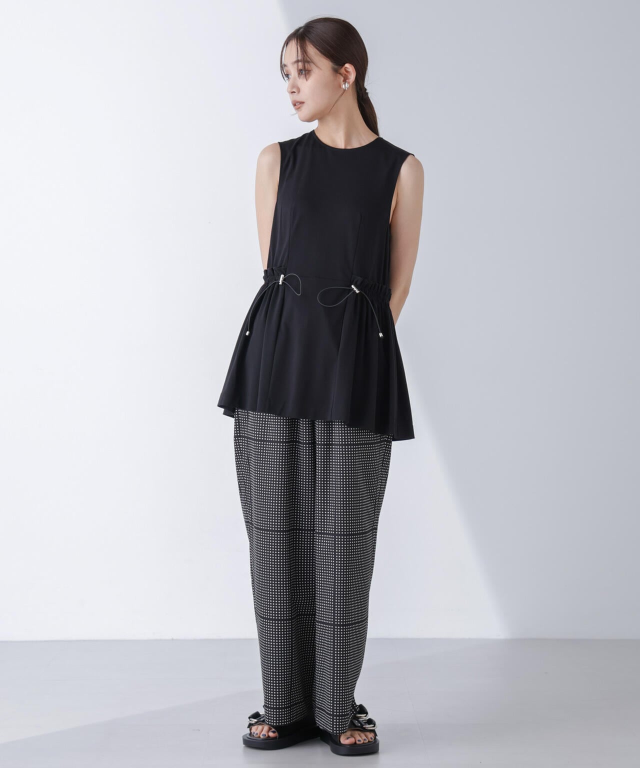 AtPARK&DAILYWEAR/ドットプリントパンツ 6694227305