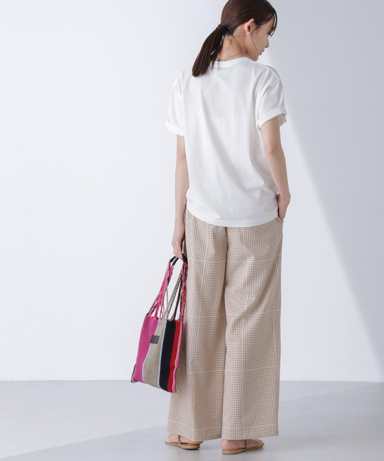 AtPARK&DAILYWEAR/ドットプリントパンツ 6694227305