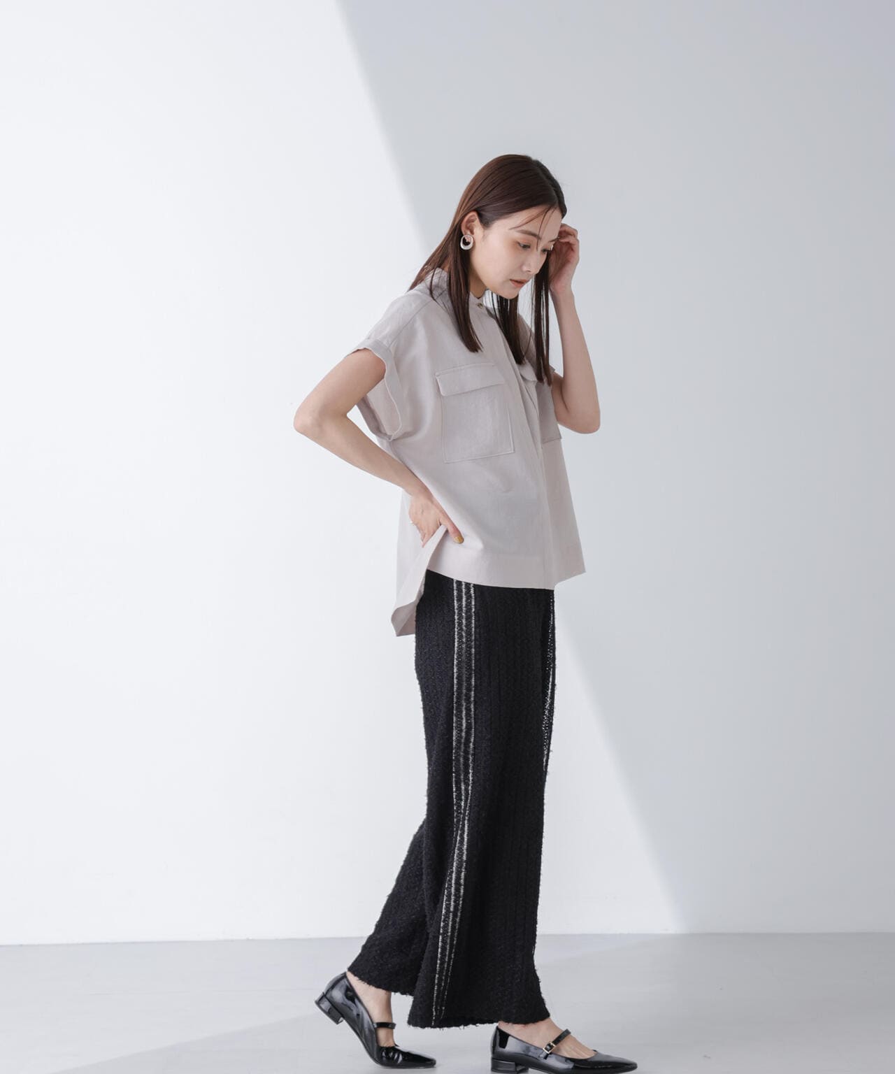 サイドラインレースパンツ 6694227306