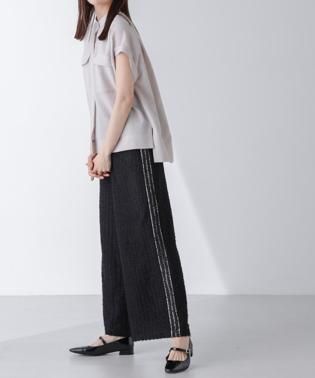 サイドラインレースパンツ 6694227306