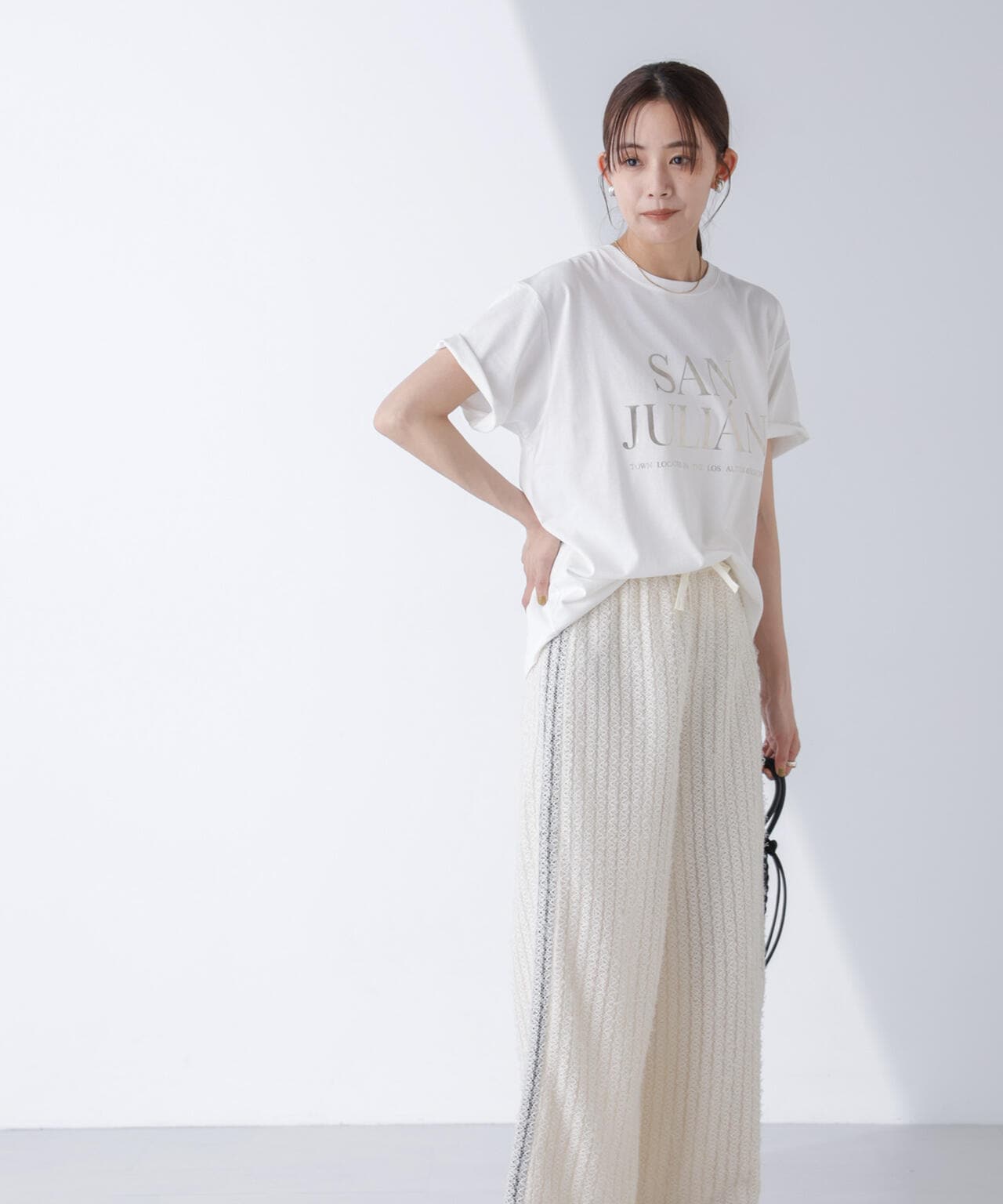 サイドラインレースパンツ 6694227306