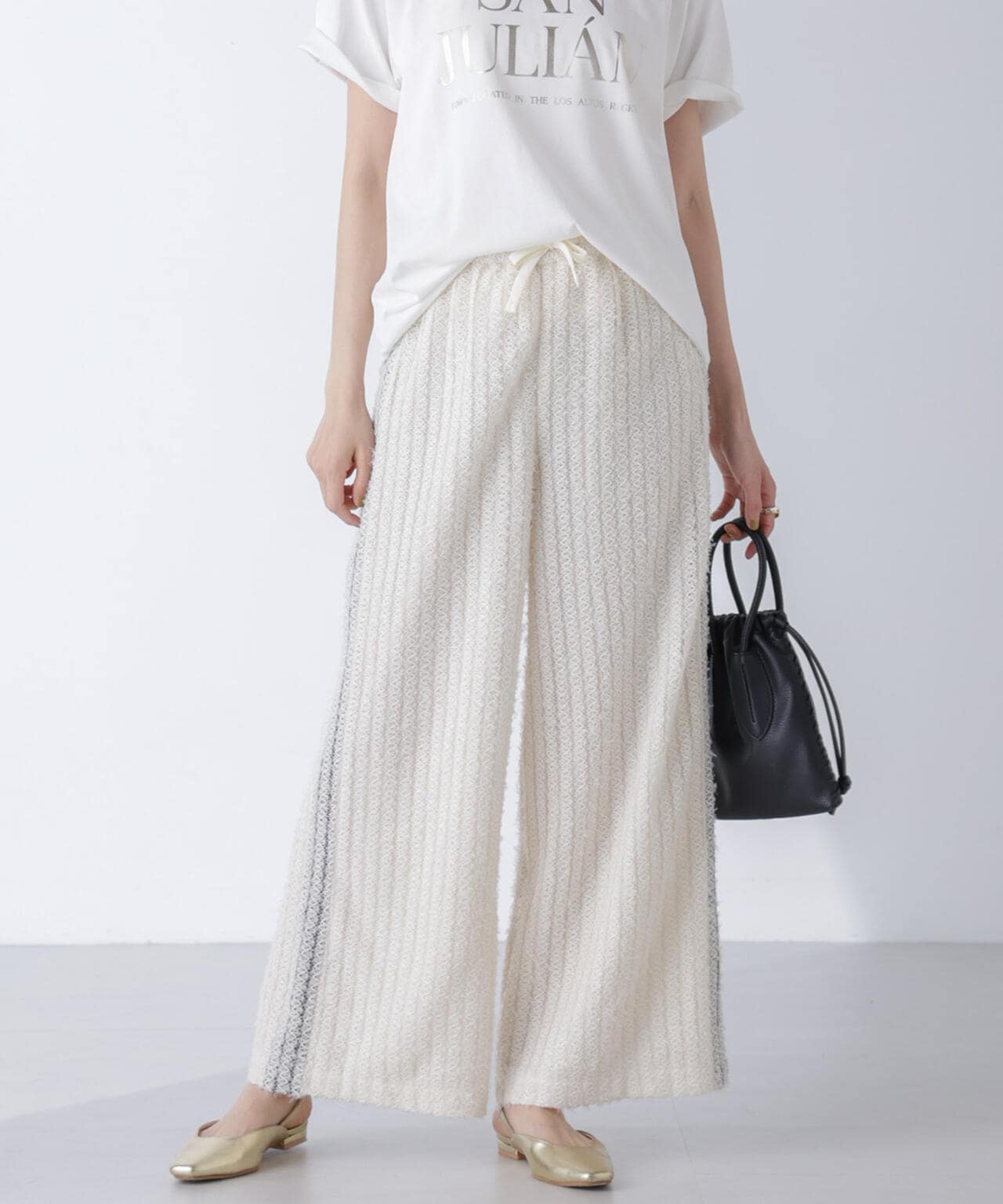 サイドラインレースパンツ 6694227306