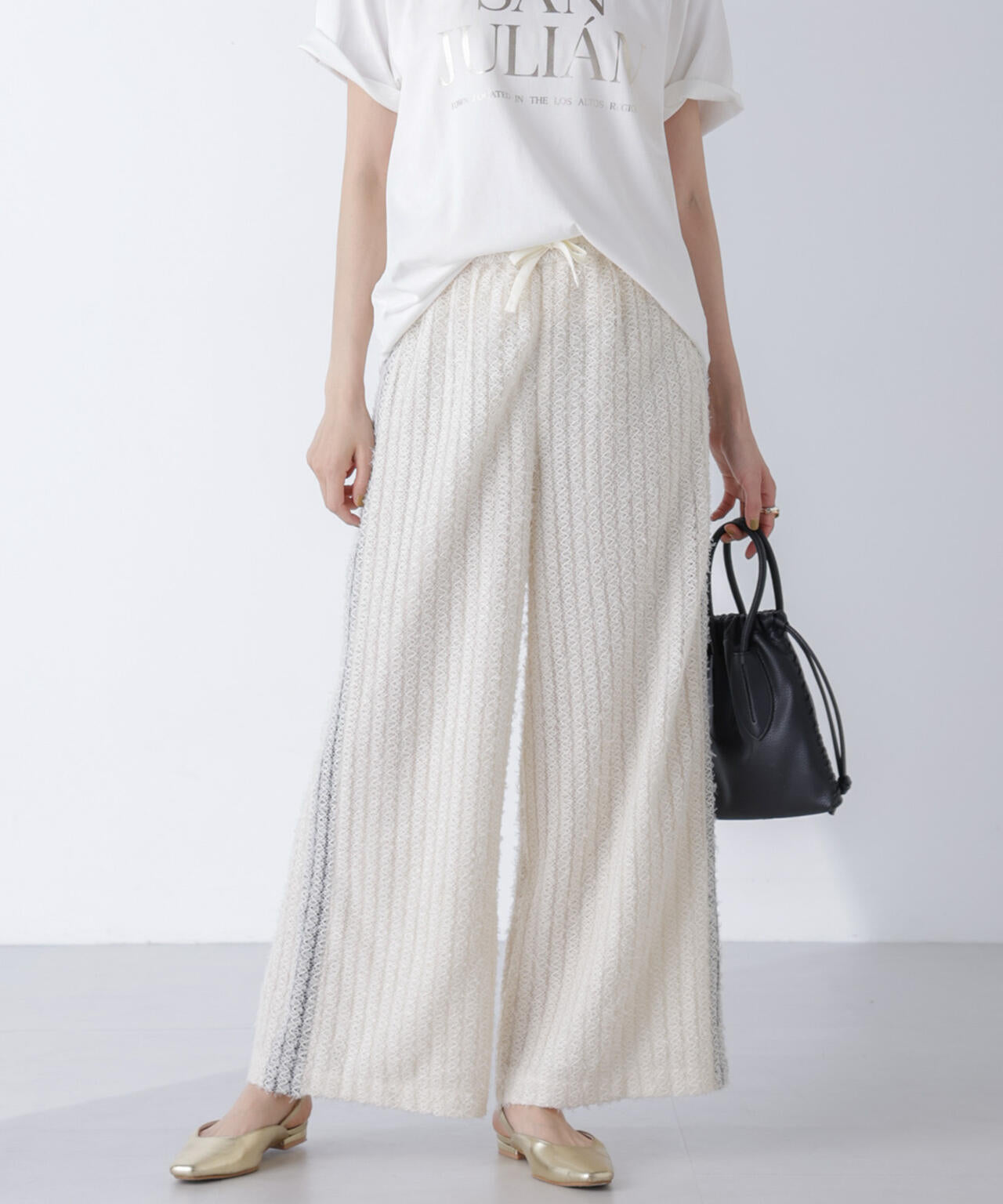 サイドラインレースパンツ 6694227306