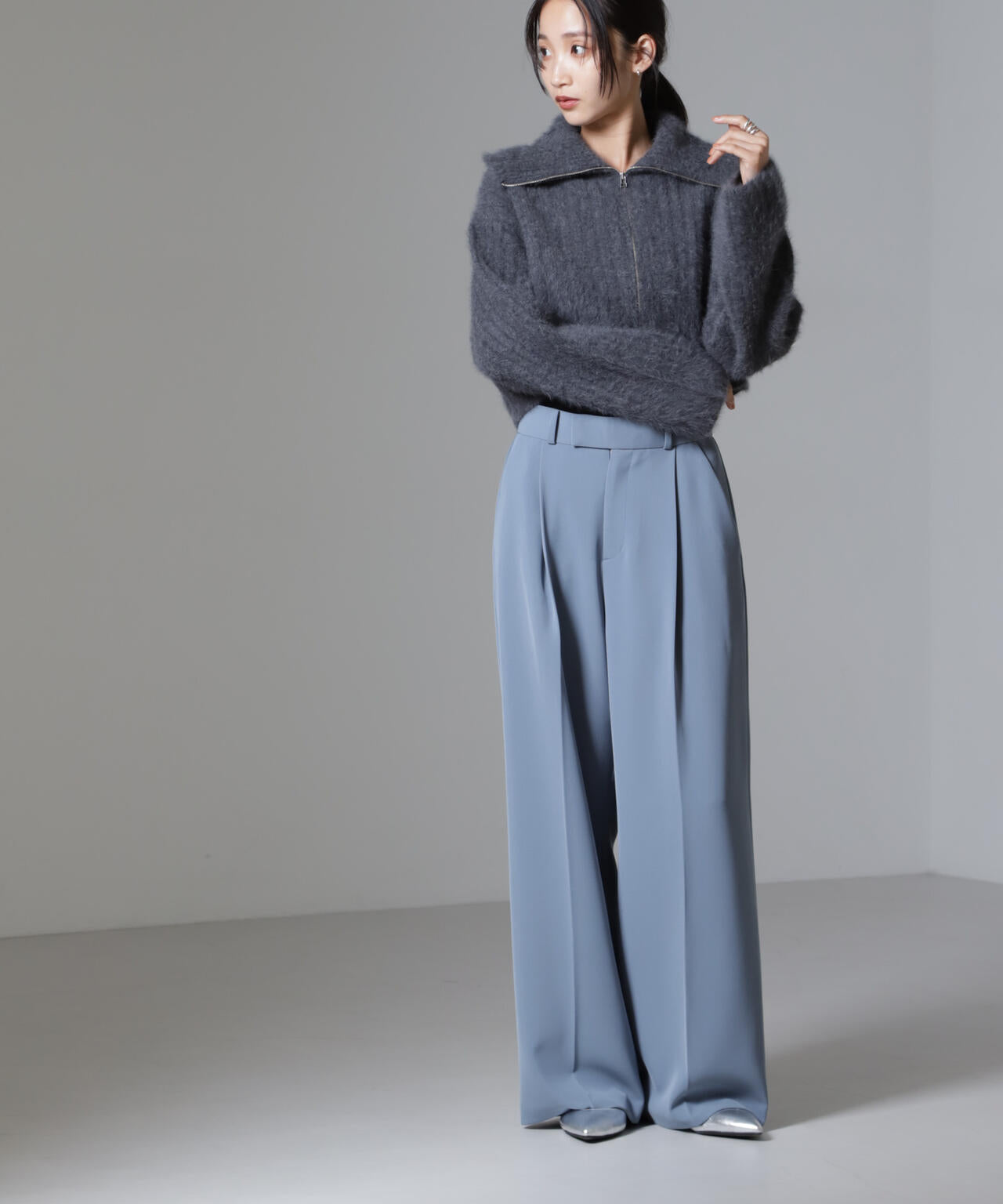 ツイルスラックスパンツ 6694227315