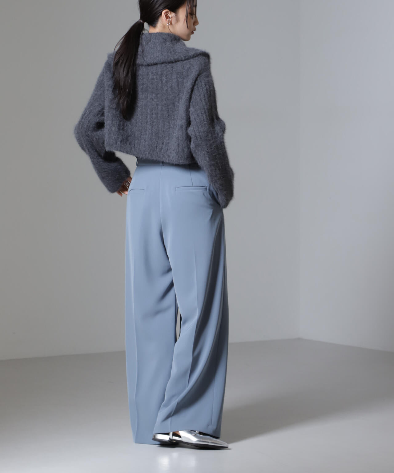 ツイルスラックスパンツ 6694227315