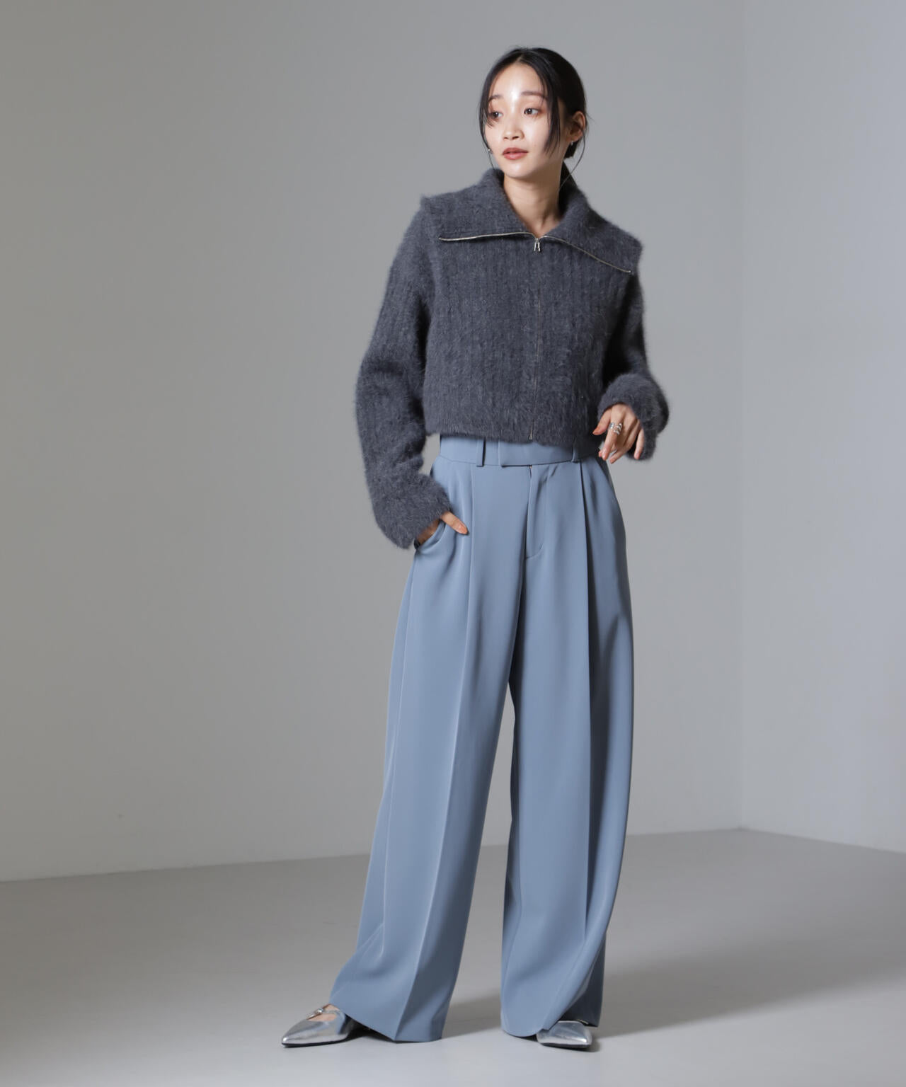 ツイルスラックスパンツ 6694227315