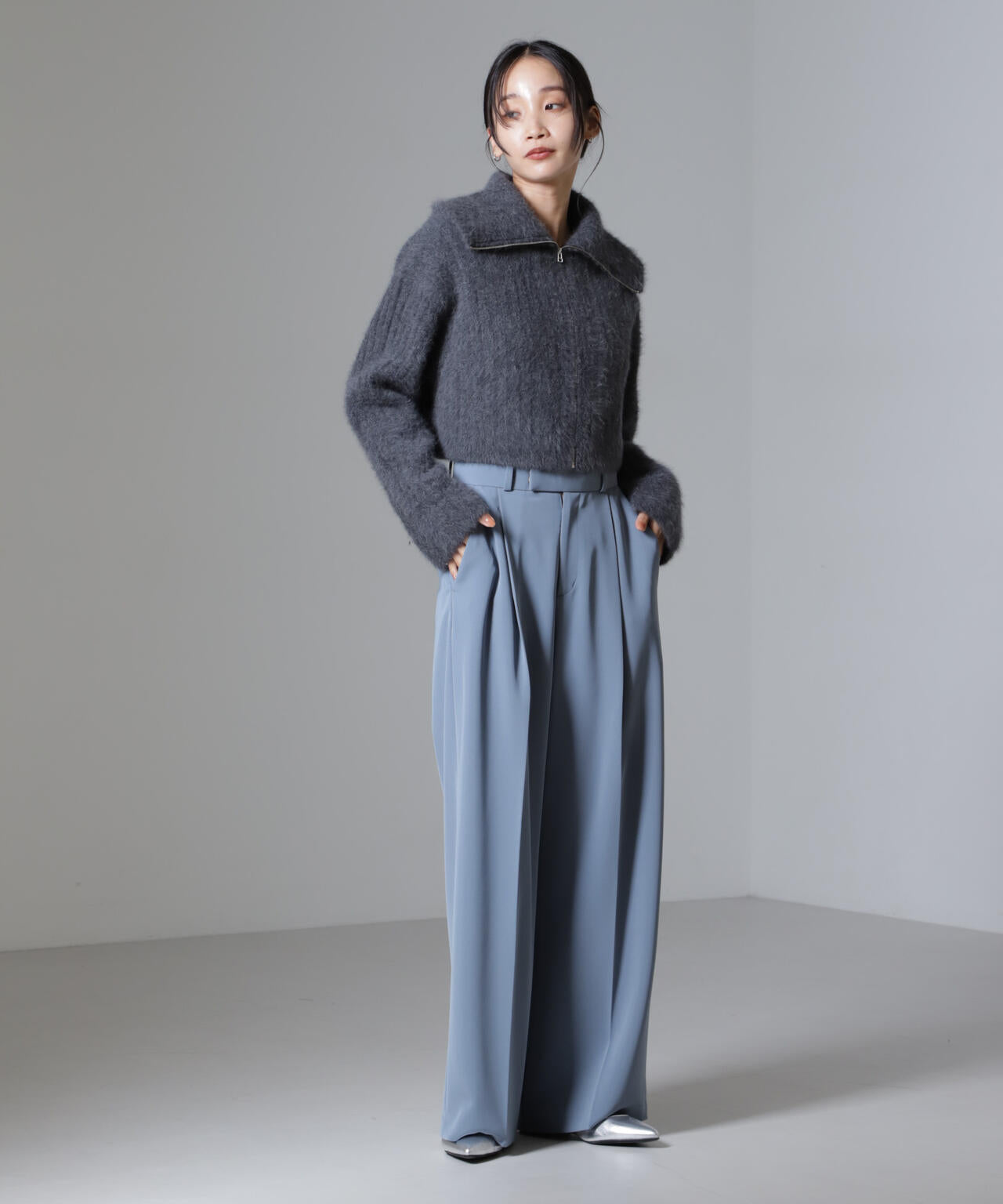 ツイルスラックスパンツ 6694227315