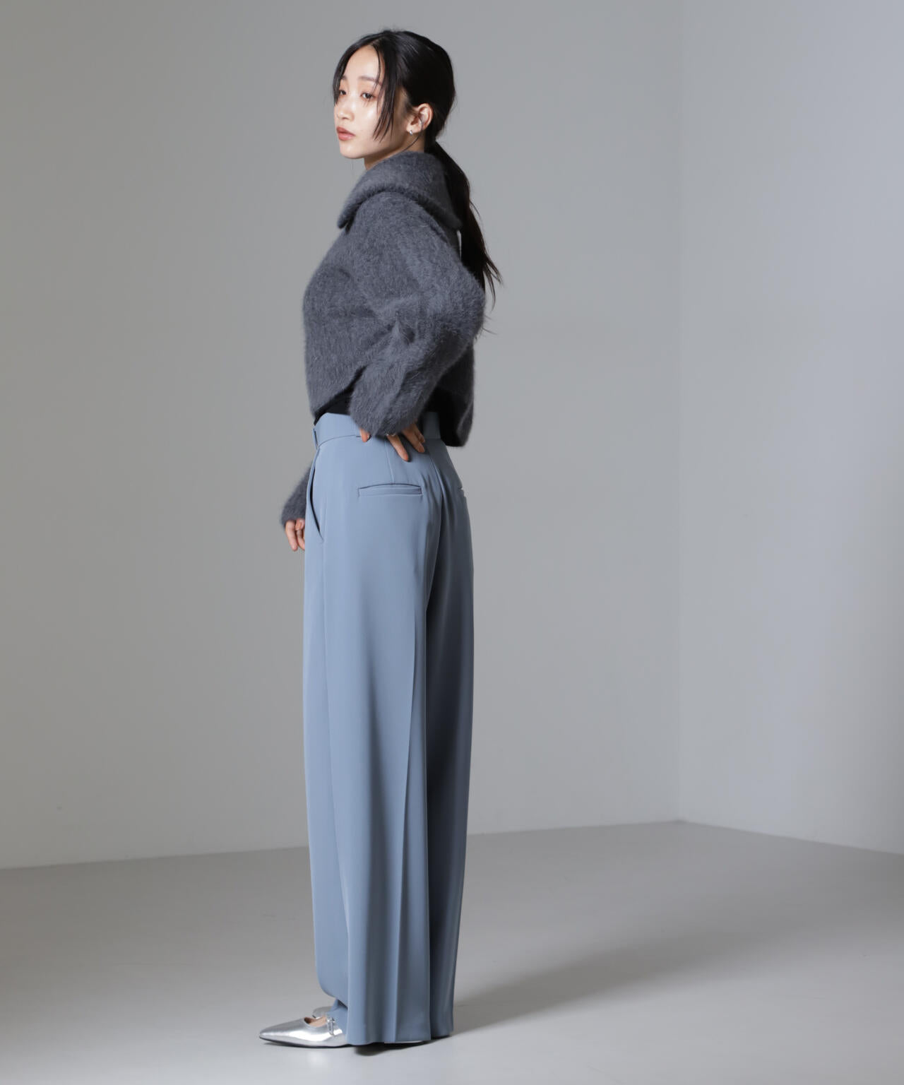 ツイルスラックスパンツ 6694227315