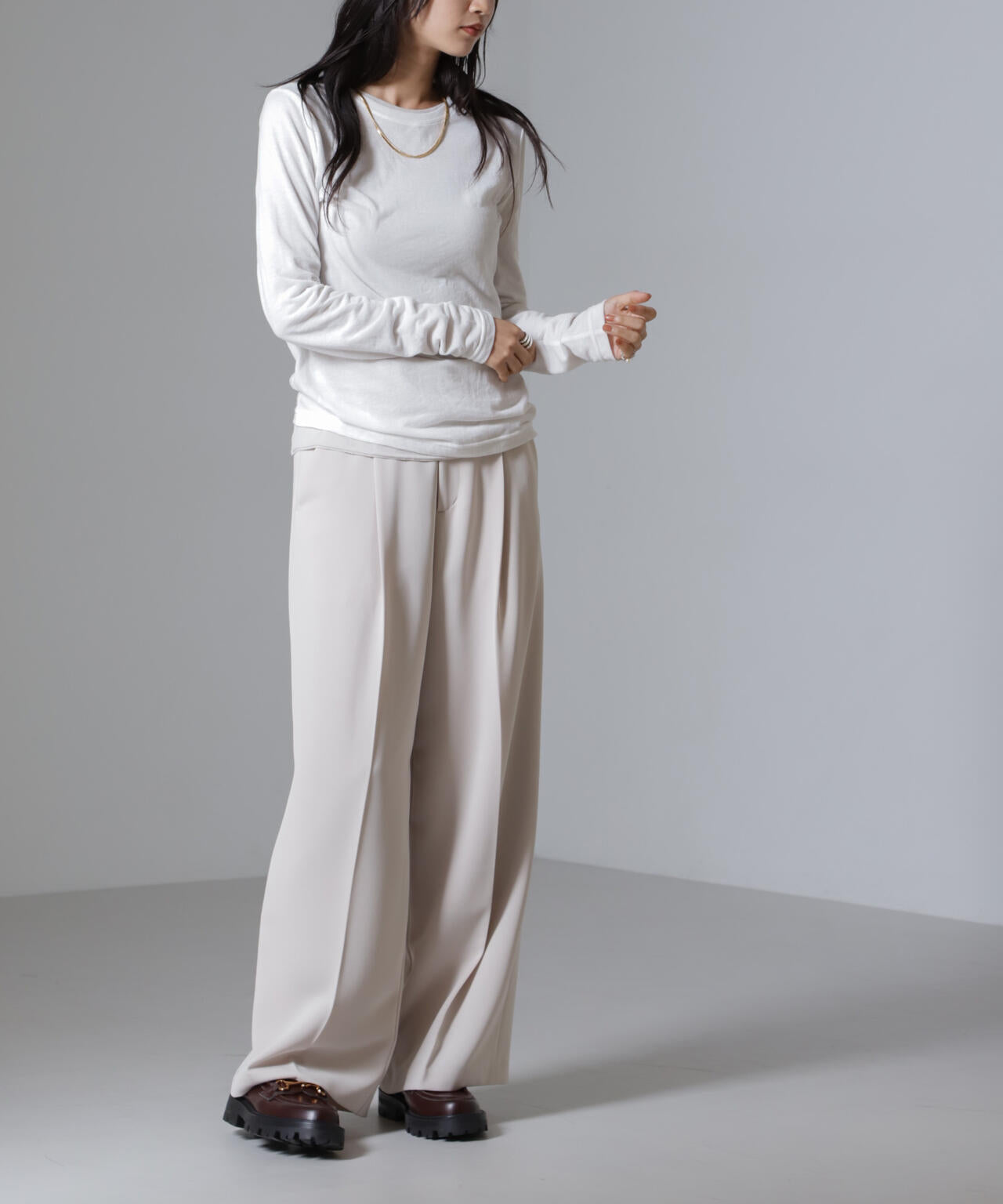 ツイルスラックスパンツ 6694227315