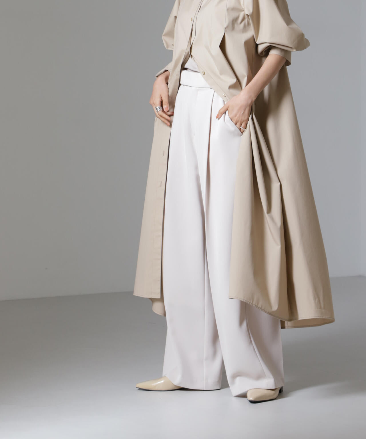 ツイルスラックスパンツ 6694227315