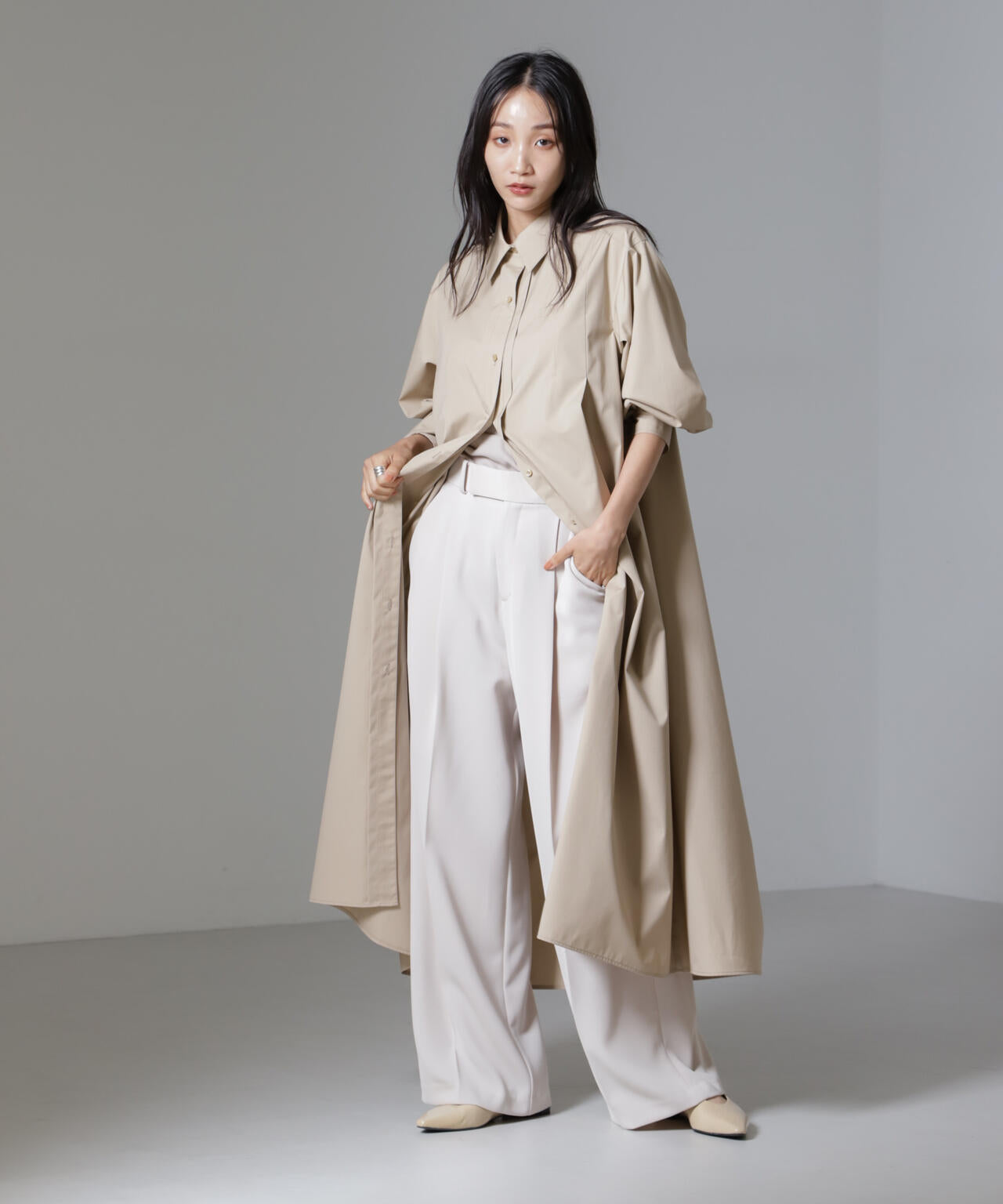 ツイルスラックスパンツ 6694227315