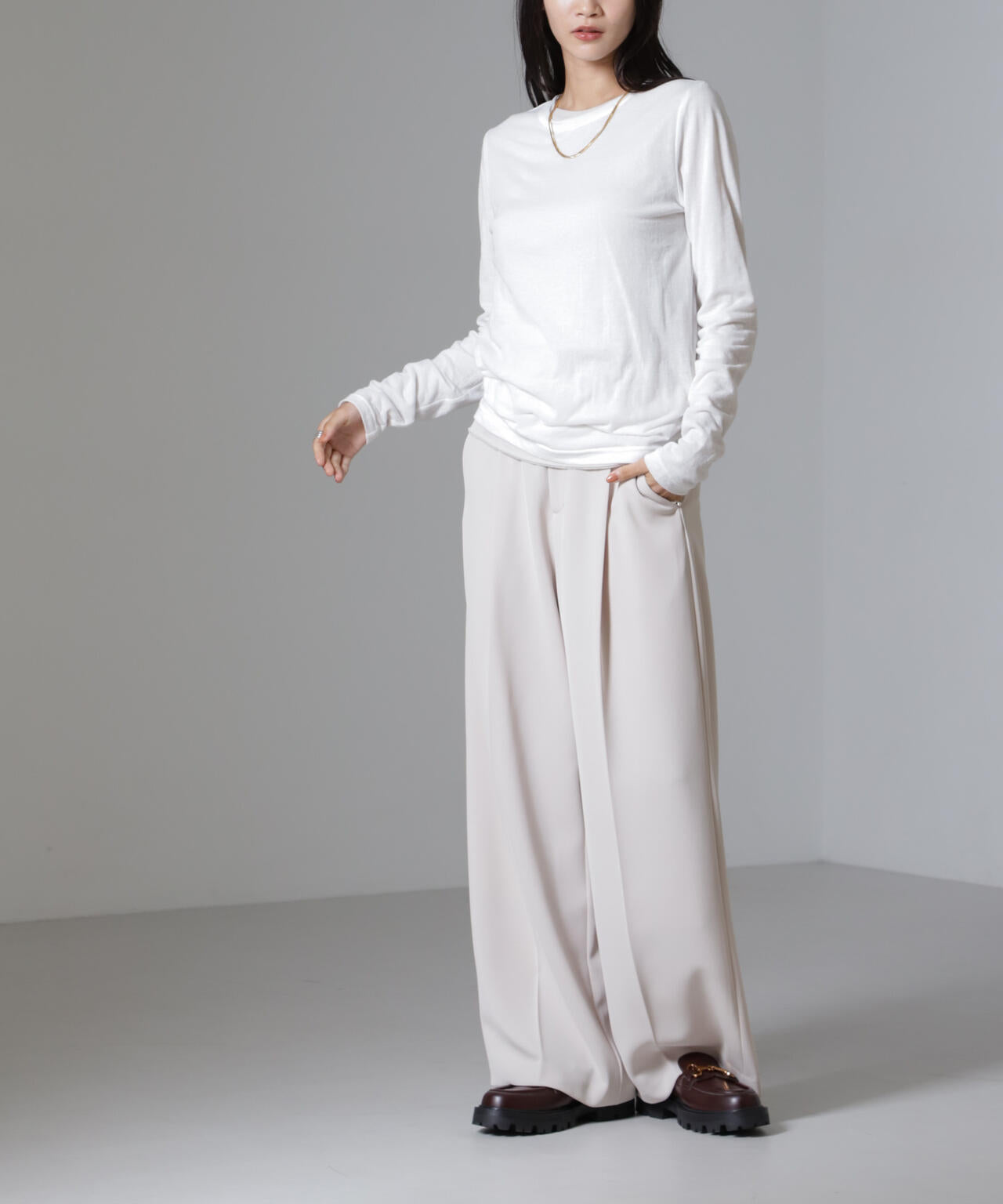 ツイルスラックスパンツ 6694227315