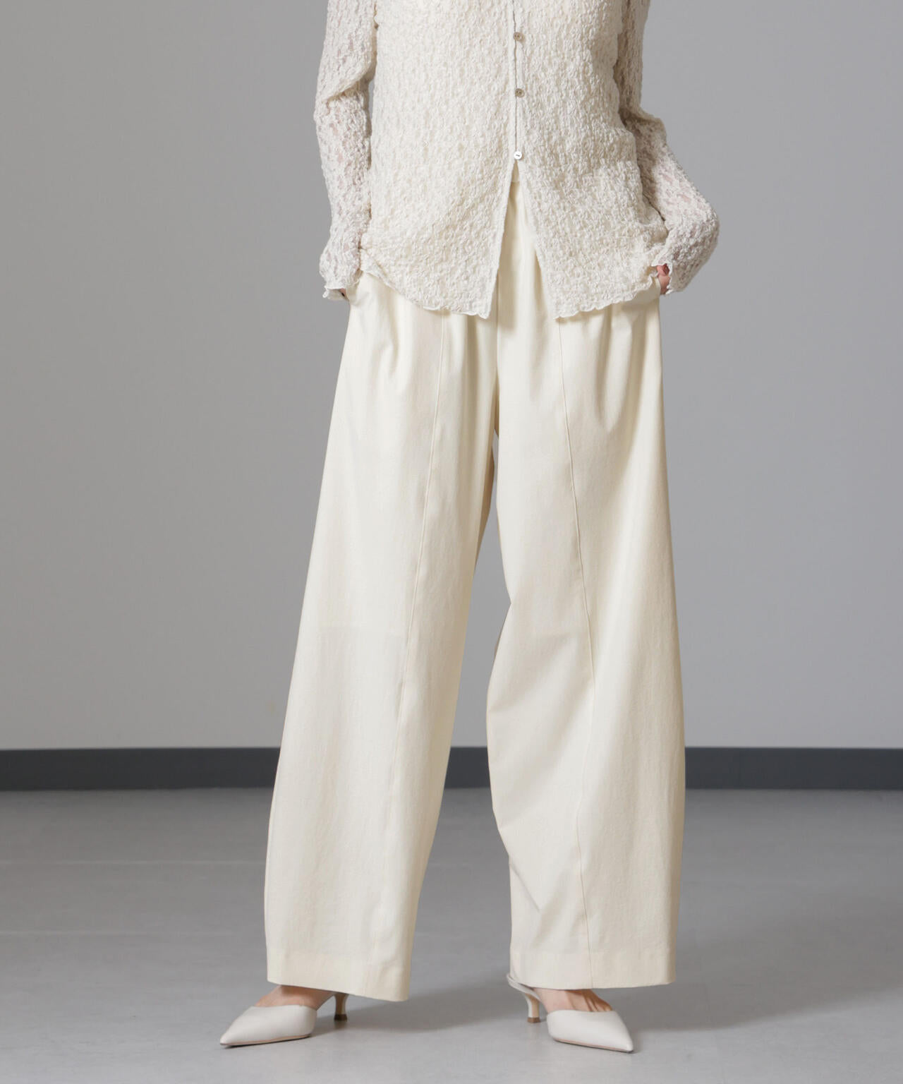 ワッシャーコクーンイージーパンツ 6694227316