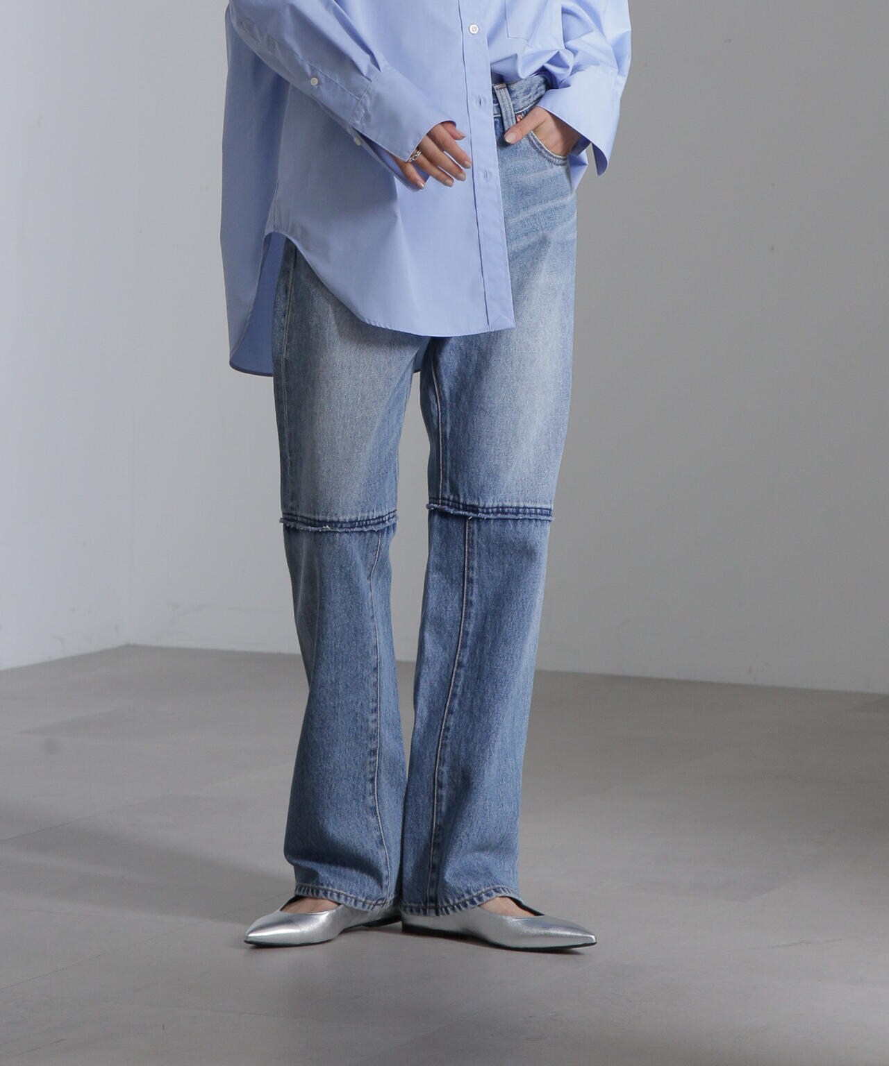 No.367【割引済】再構築 リメイク デニム ワイド african print rebuild denim pants 再構築 リメイク デニム