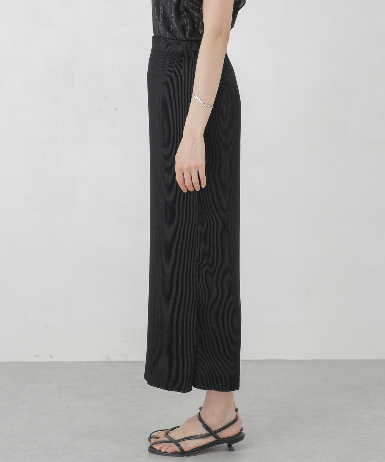 箔プリントプリーツスカート 6694230304