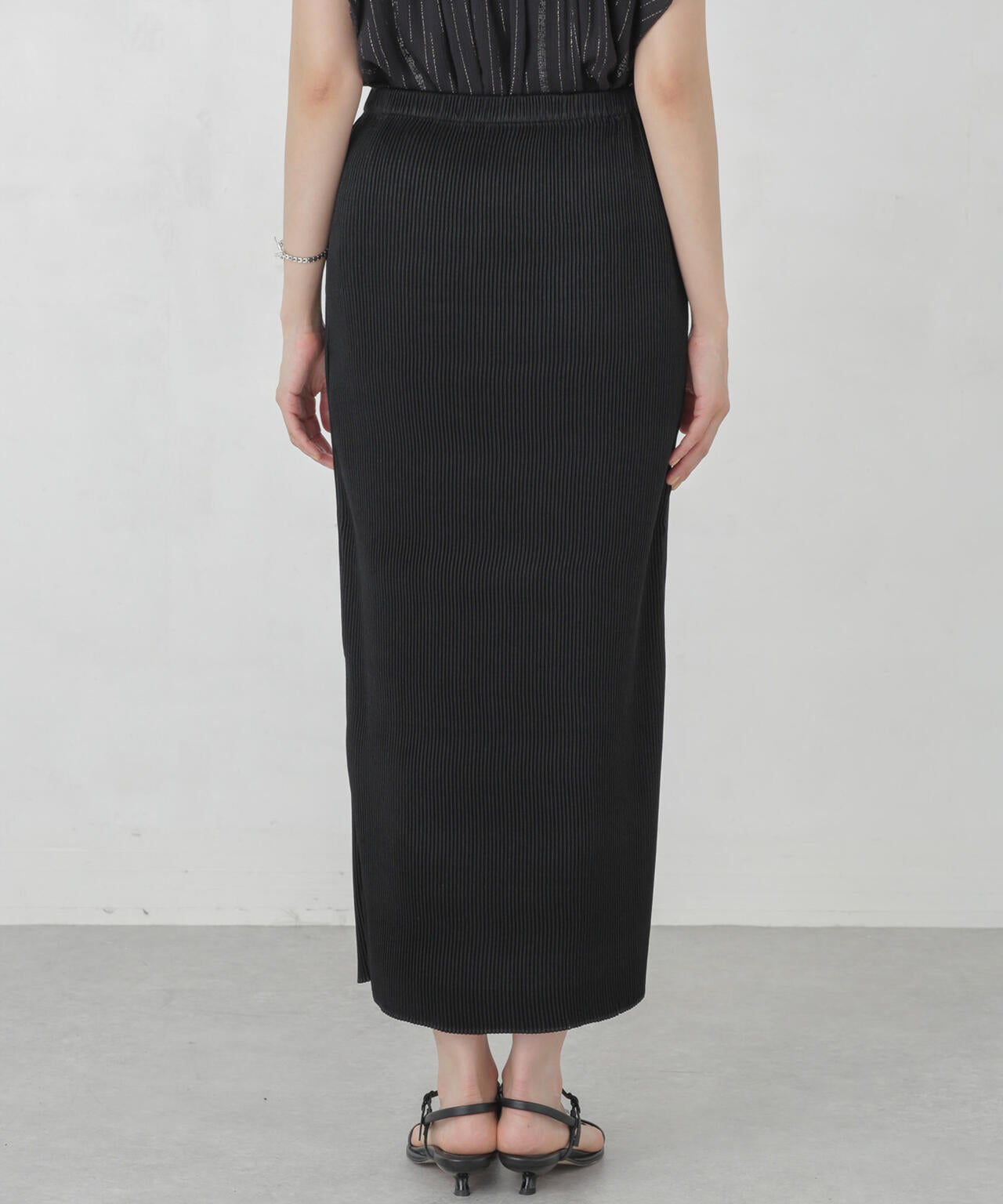 箔プリントプリーツスカート 6694230304