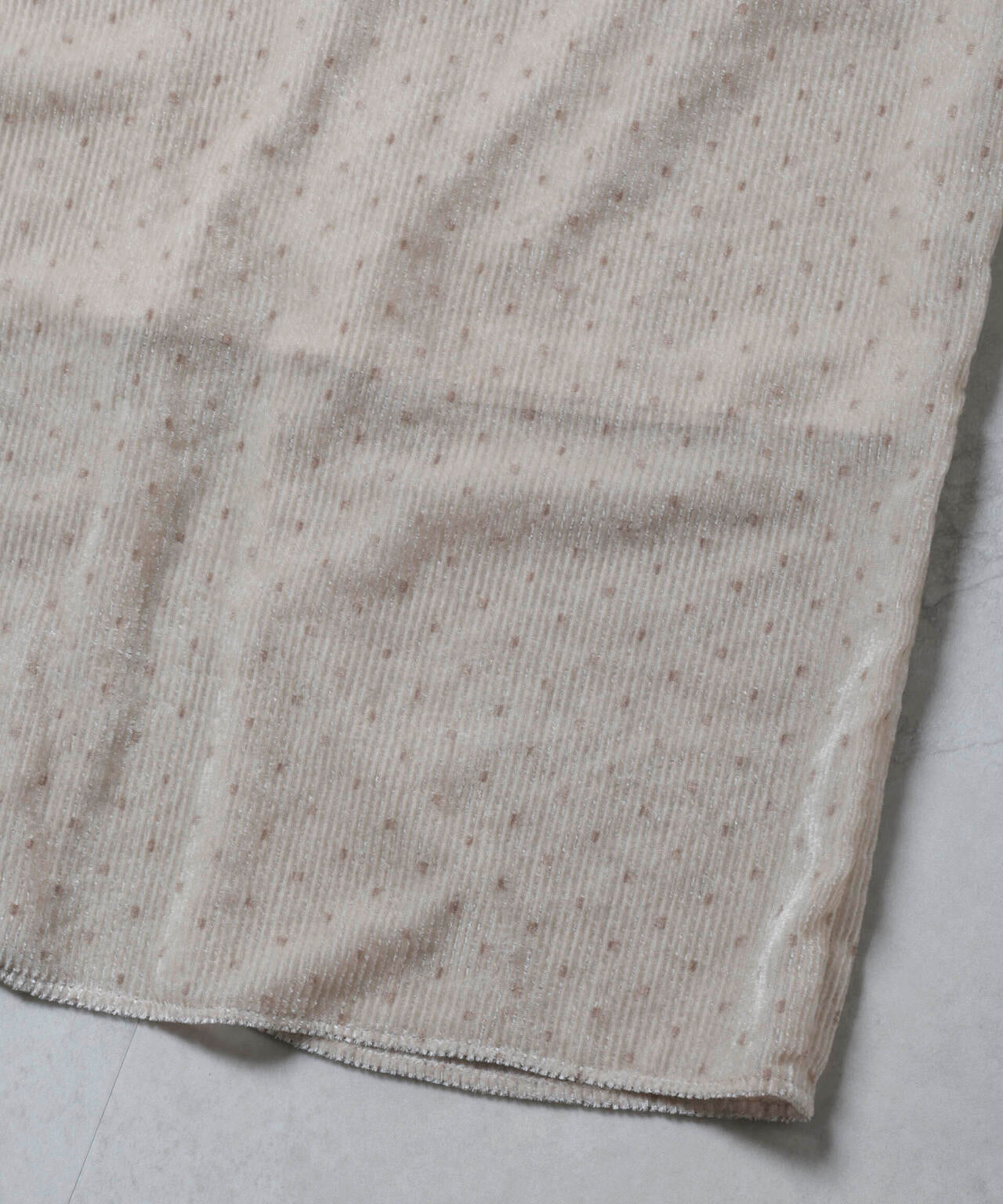 ストライプベロアIラインスカート 6694230306