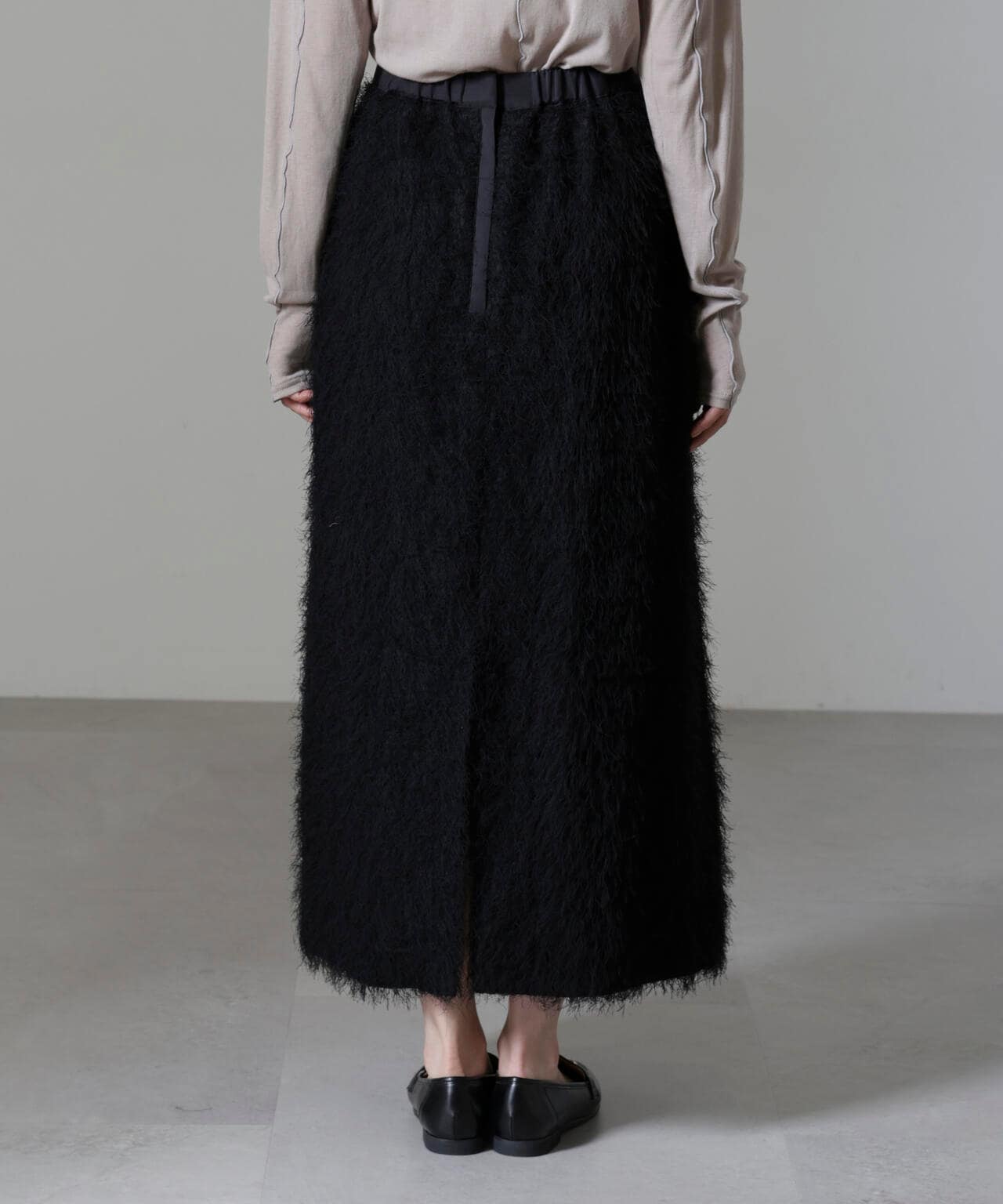 フリンジジャガードIラインスカート(セットアップ可) 6694230311