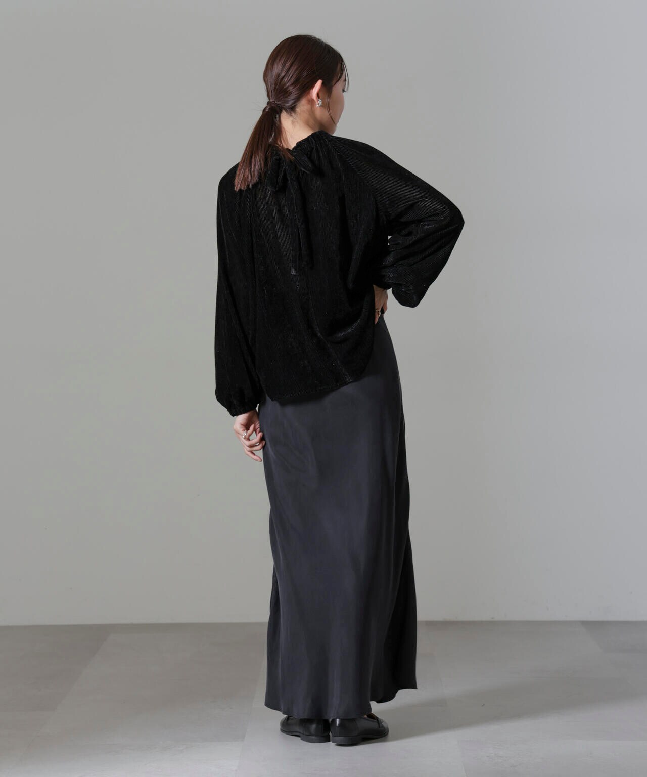 キュプラビスコースバイアススカート 6694230314