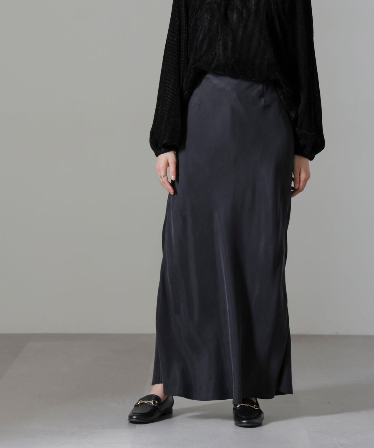 キュプラビスコースバイアススカート 6694230314