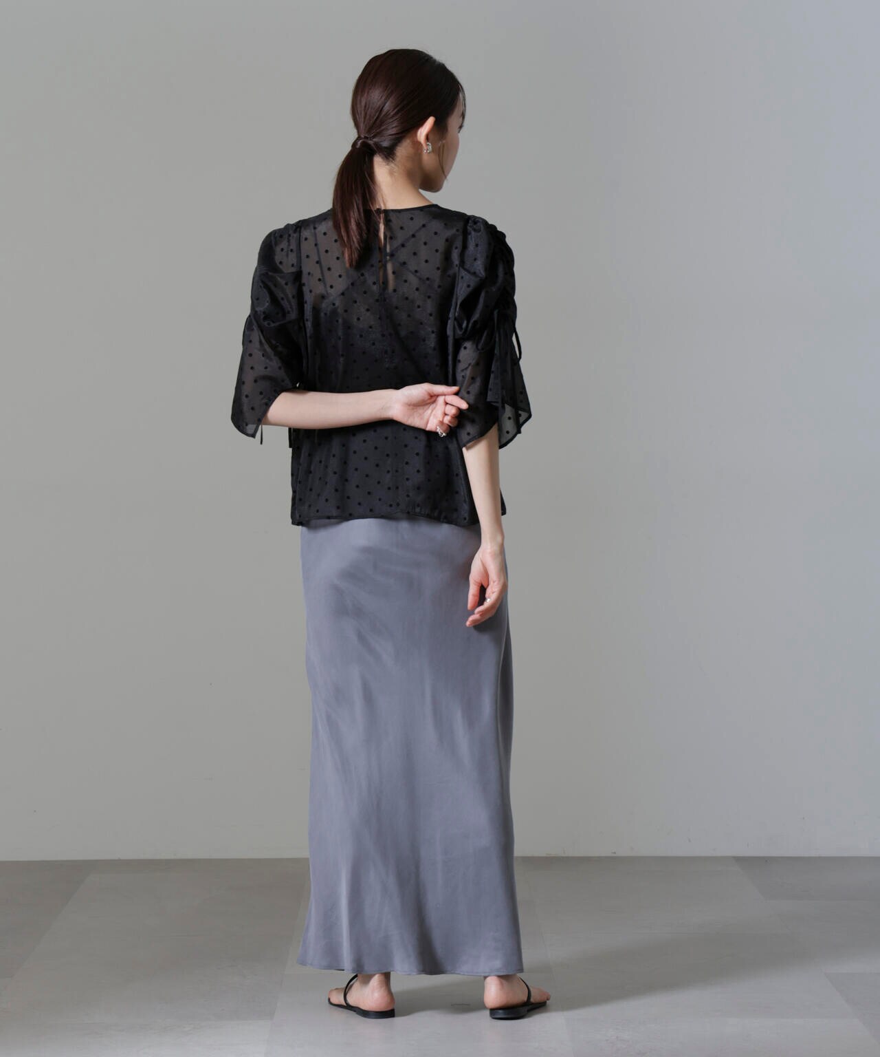 キュプラビスコースバイアススカート 6694230314